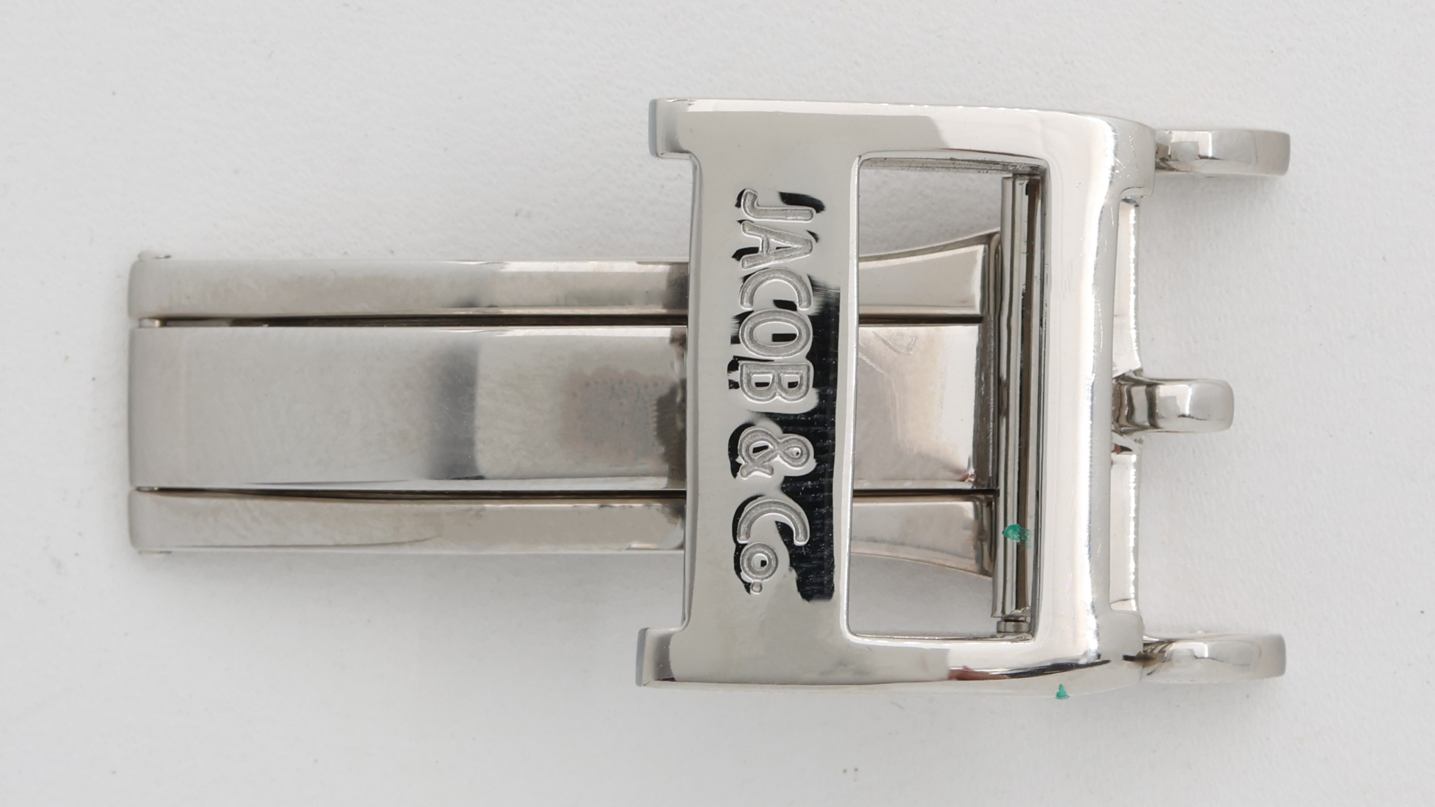 Original steel 16mm Deployment buckle for Jacob & Co thumbnail 1