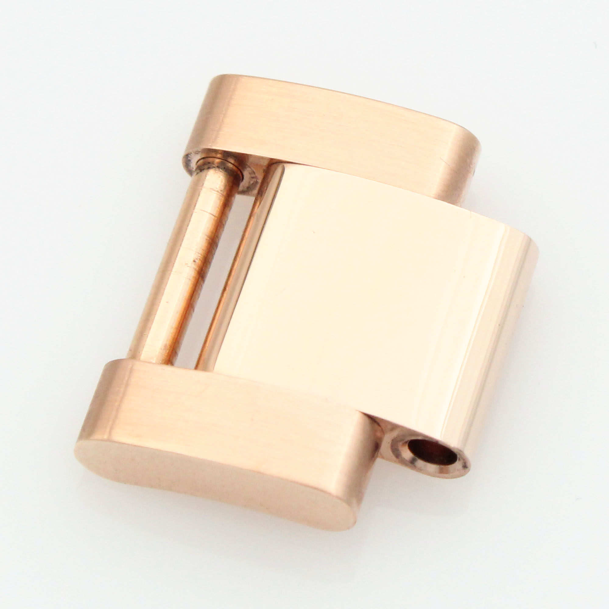 Factory Rolex oyster link 18K rose gold, 15.4mm wide solid thumbnail 1