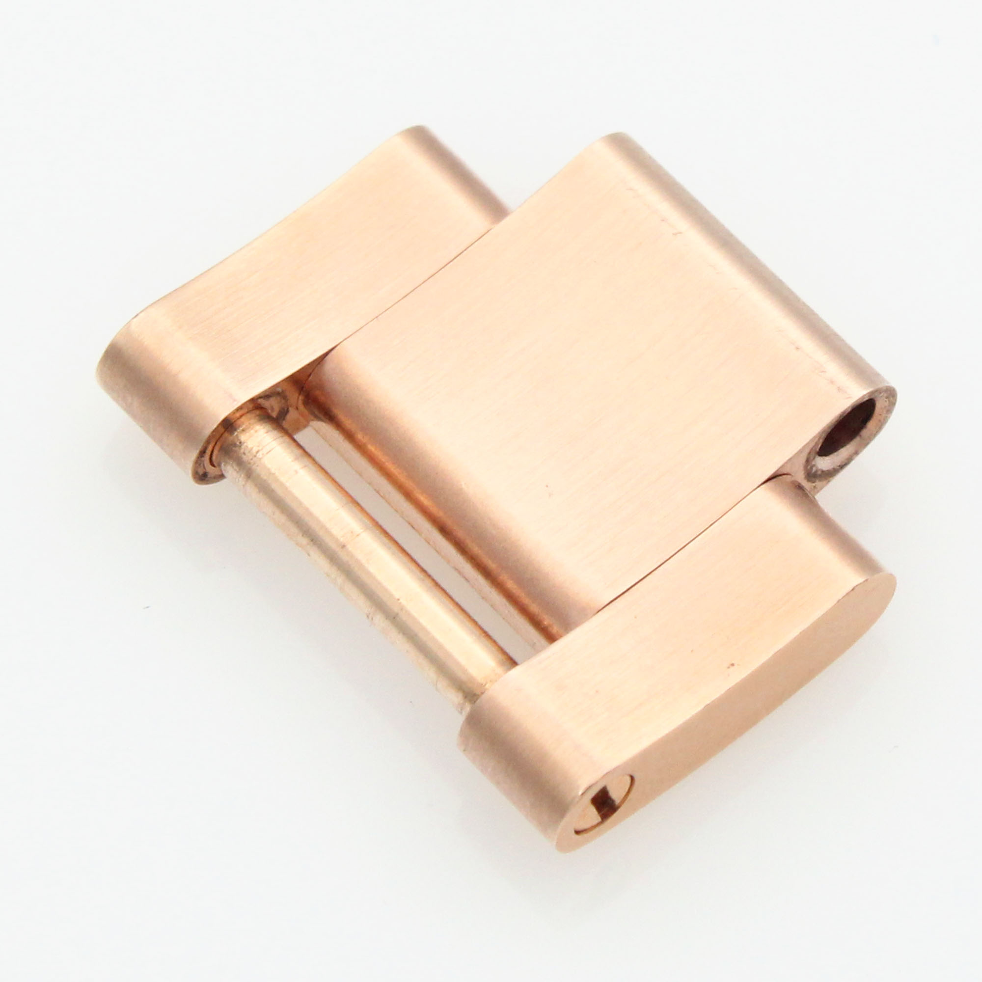 Factory Rolex oyster link 18K rose gold, 15.4mm wide solid thumbnail 3