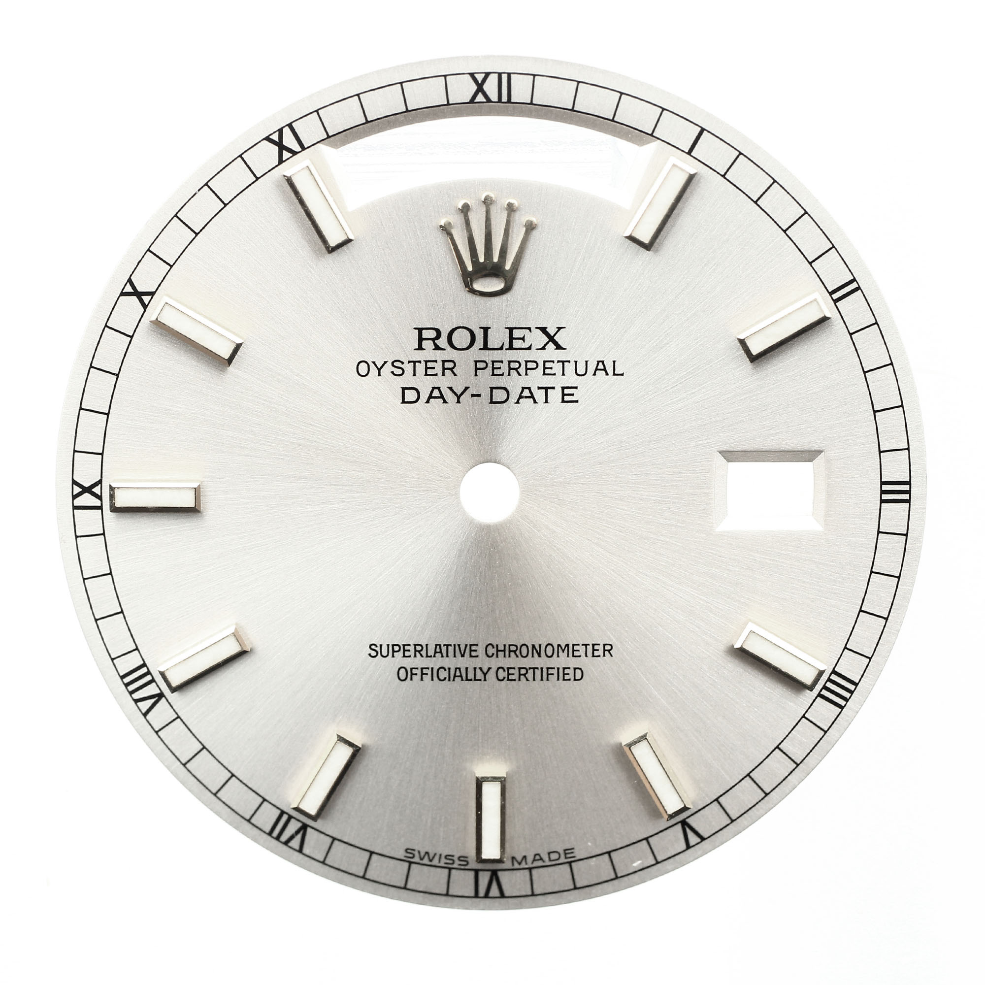 dial Steel 36 for Rolex Silver Stick thumbnail 1