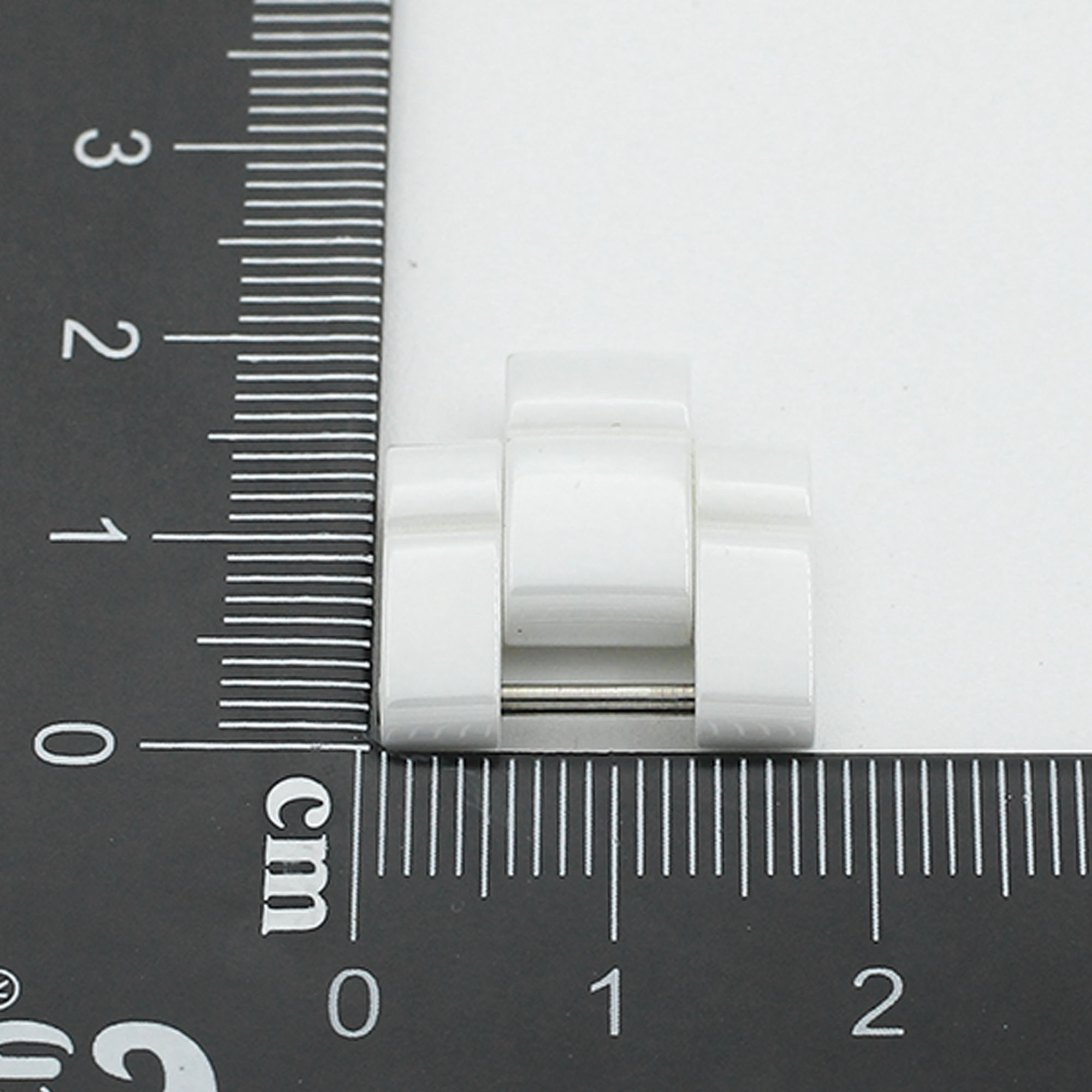 Chanel white ceramic link 17.0mm wide for J12 38mm thumbnail 2