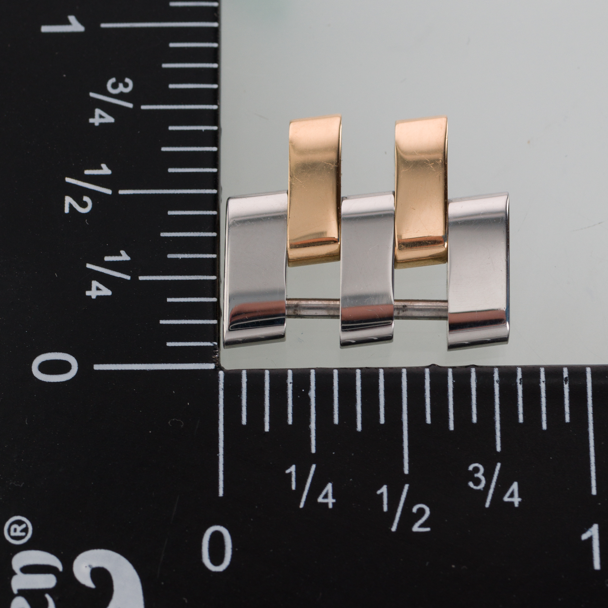 Factory Unworn Breitling stainless steel and rose gold link 20.0mm for Pilot thumbnail 2