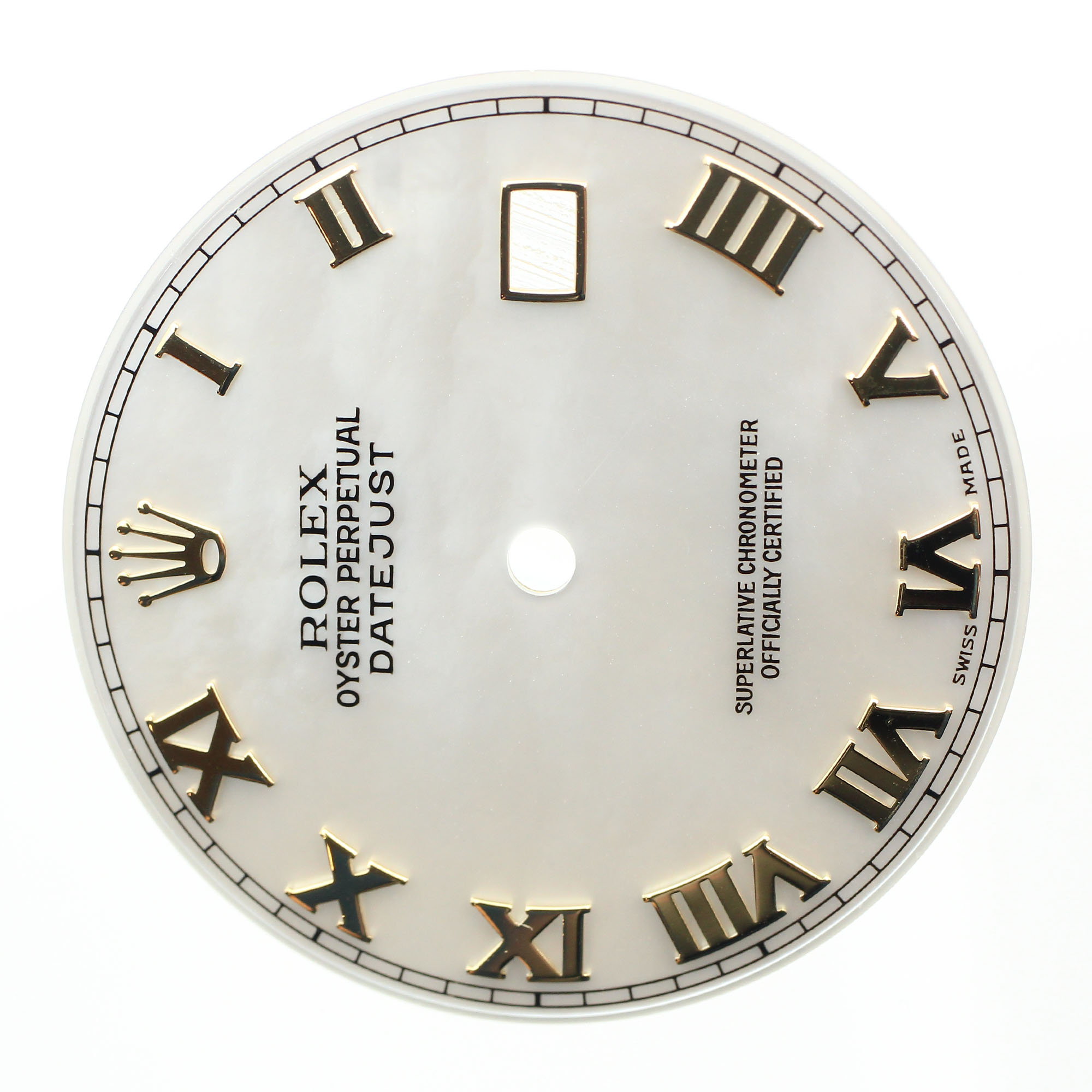 dial 18k Yellow Gold 36 for Rolex Mother of pearl thumbnail 2