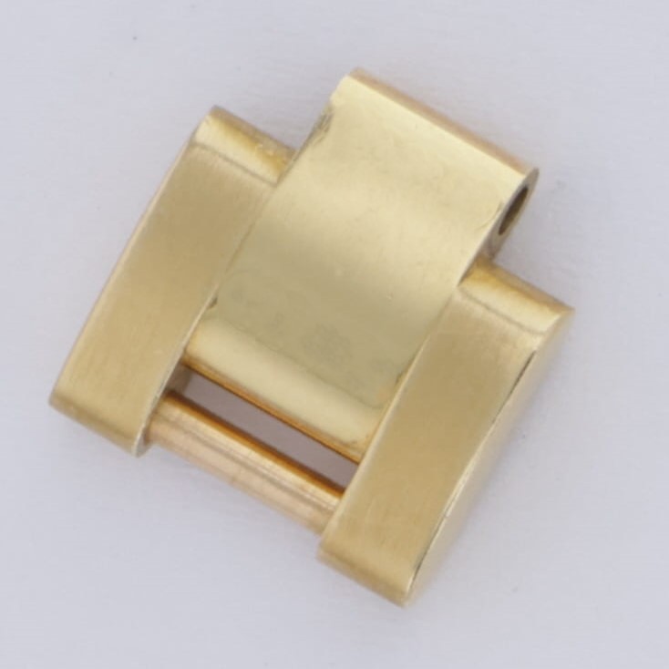 Rolex oyster solid 18k yellow gold link 12.0mm wide thumbnail 1