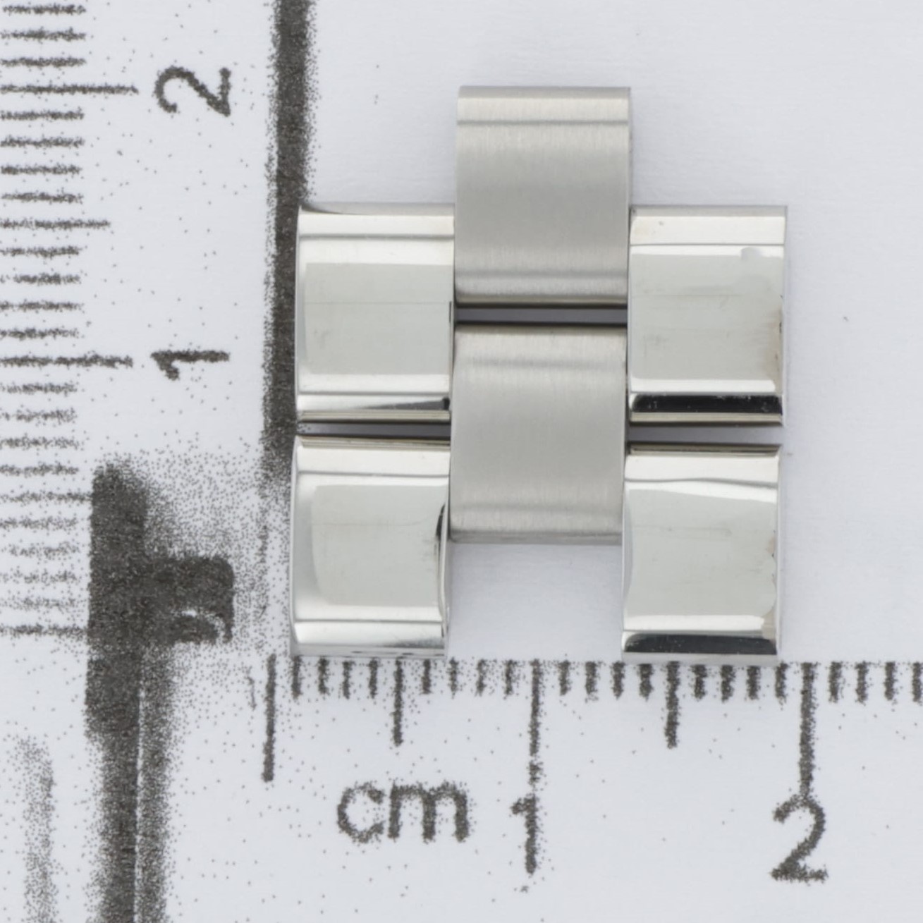 Cartier solid link steel 18.0mm wide thumbnail 2