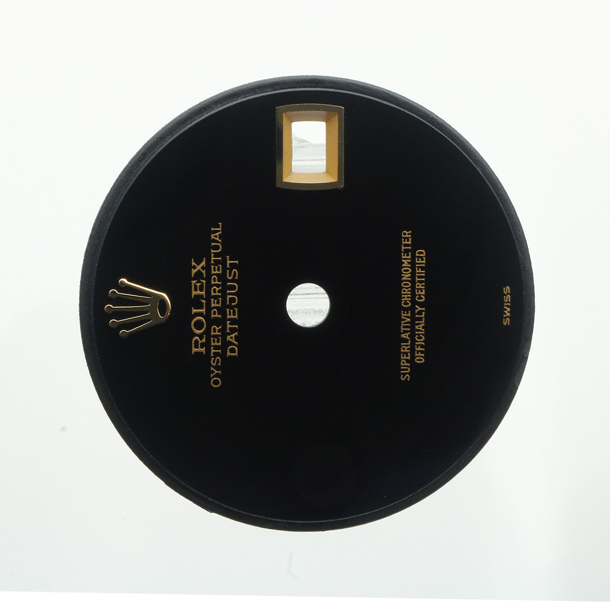 Black onyx dial for Rolex Datejust 26 or 29mm Black thumbnail 2