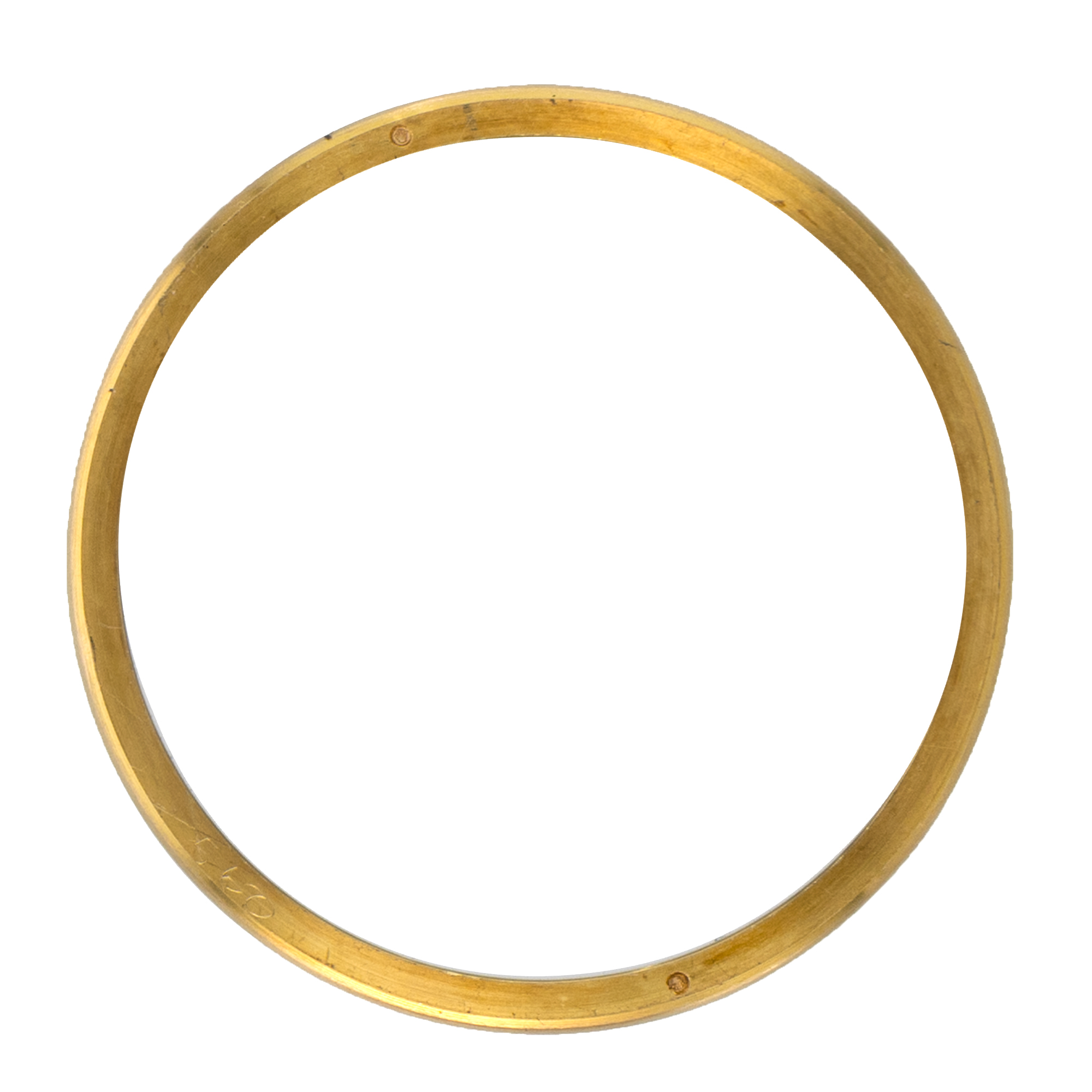 Original factory Fluted bezel for Rolex 36mm 18K yellow gold thumbnail 2