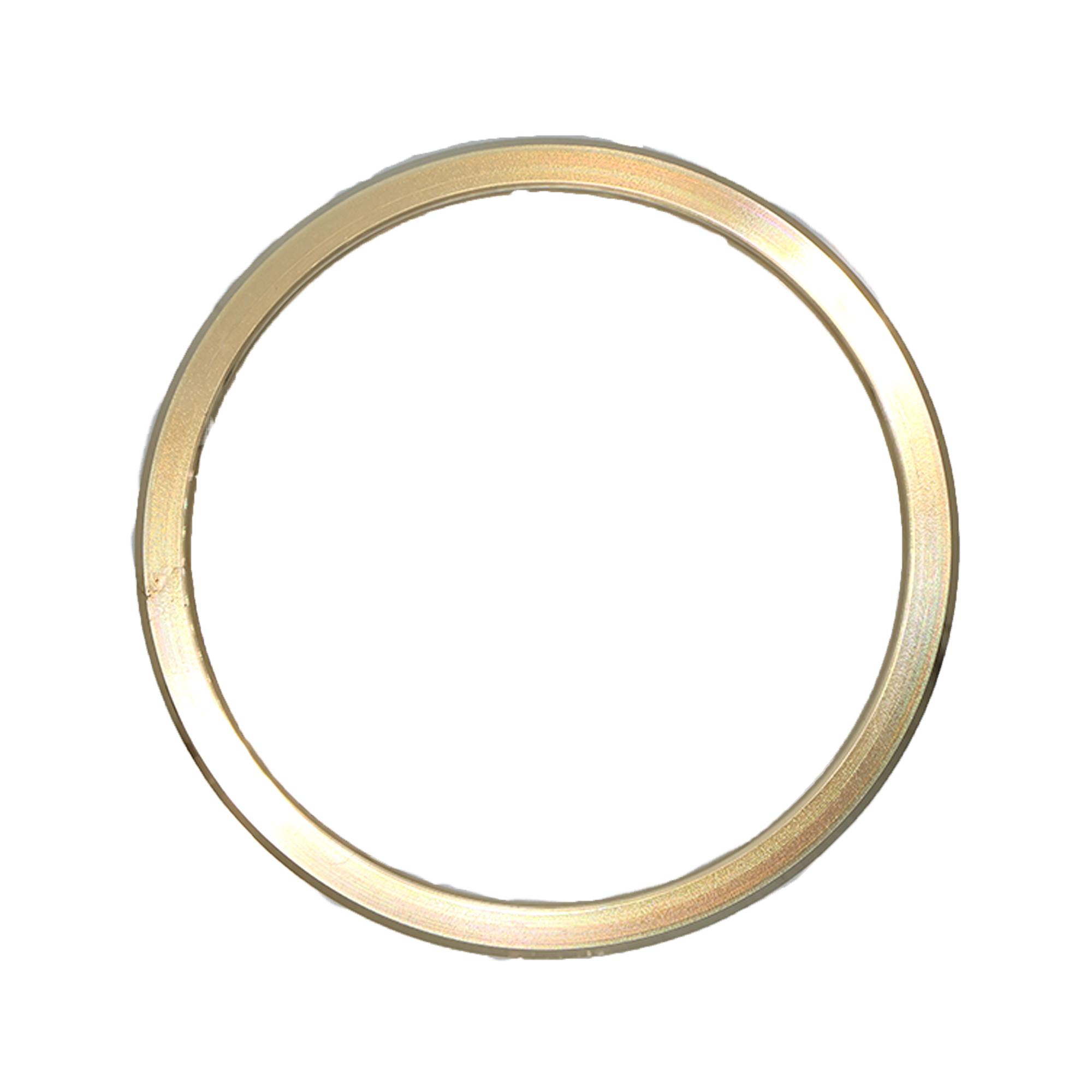 Factory original 14K yellow gold smooth dome bezel for Rolex Date 34mm thumbnail 2