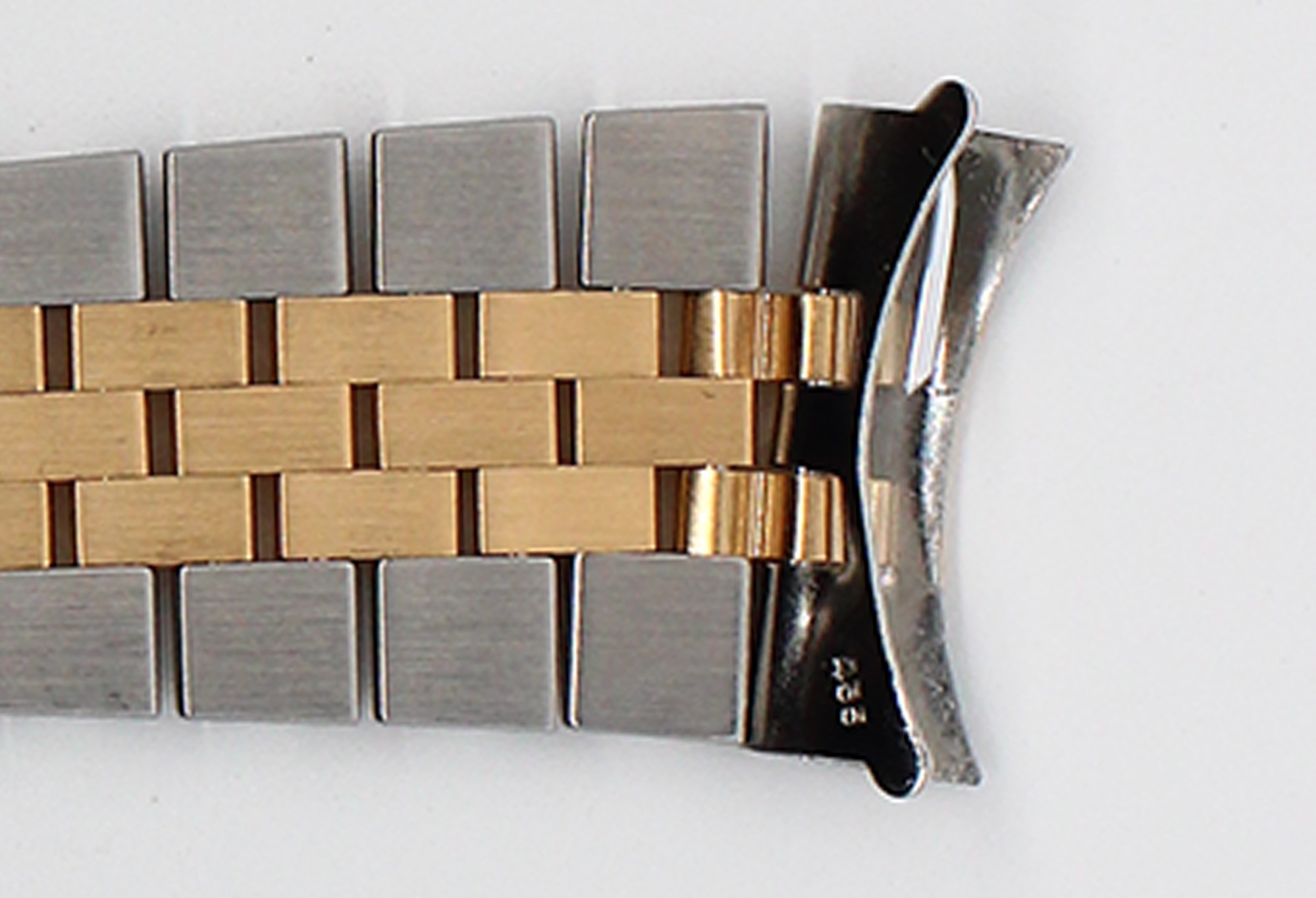 Watch band for Rolex Datejust 20 mm Steel/18K Yellow gold Jubilee thumbnail 4