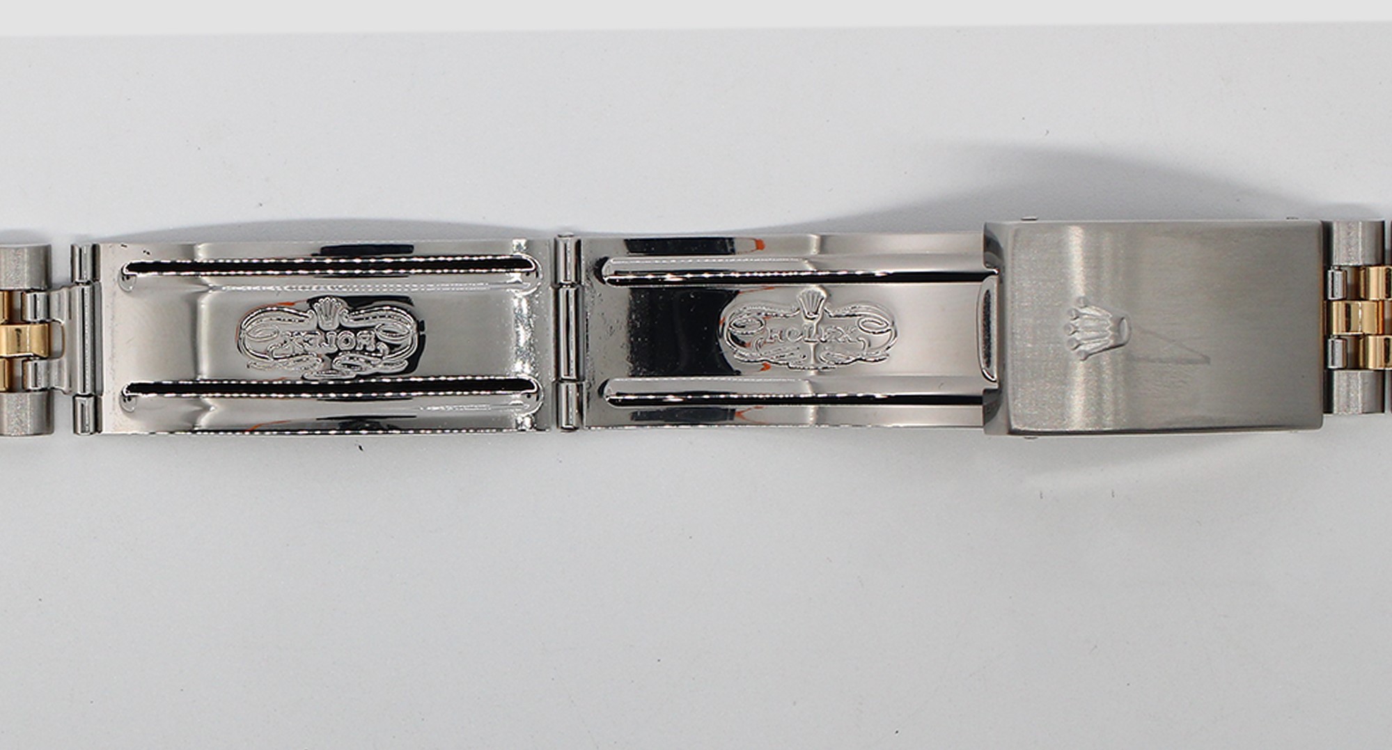 Watch band for Rolex Datejust 20 mm Steel/18K Yellow gold Jubilee thumbnail 5