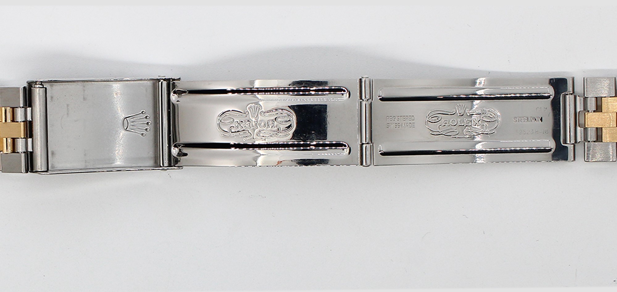 Watch band for Rolex Datejust 20 mm Steel/18K Yellow gold Jubilee thumbnail 6