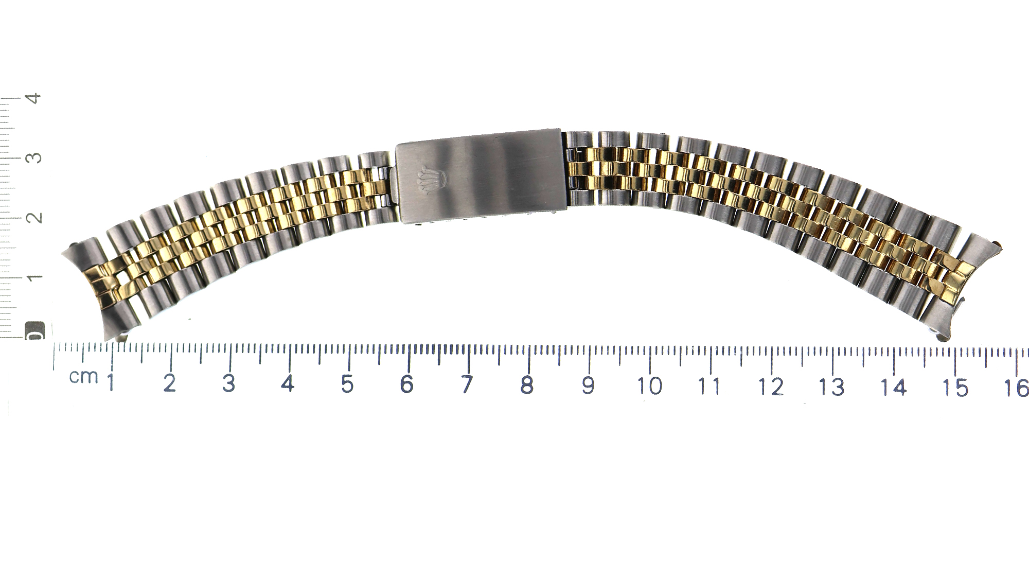 Rebuilt Jubilee Rolex watch band steel and yellow gold for 31mm end link 17.0mm thumbnail 3