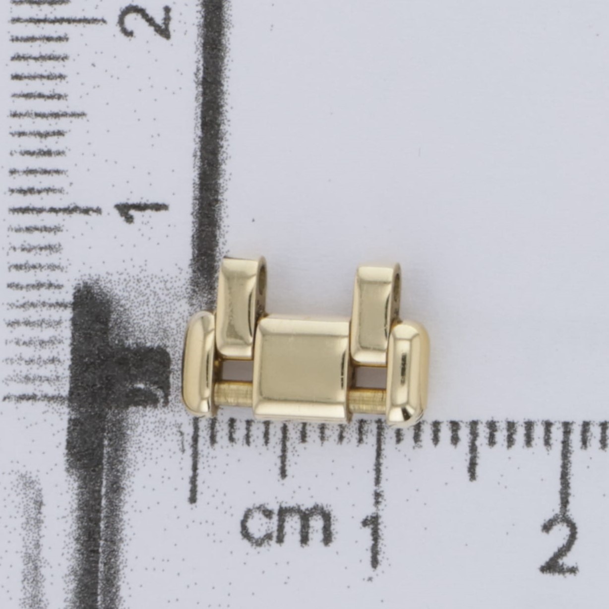 Cartier solid 18k yellow gold link 13.0mm wide Tank Americaine thumbnail 2
