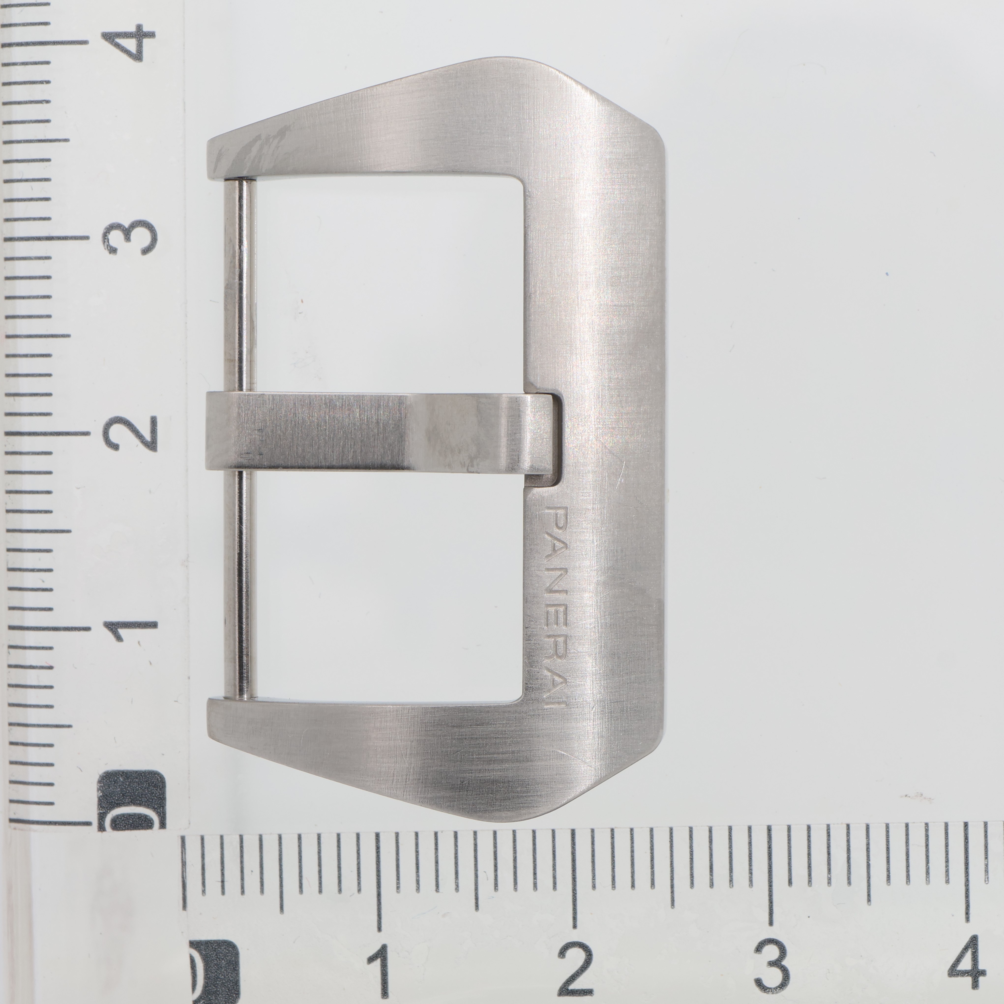 Original steel 26mm tang buckle for Panerai thumbnail 1