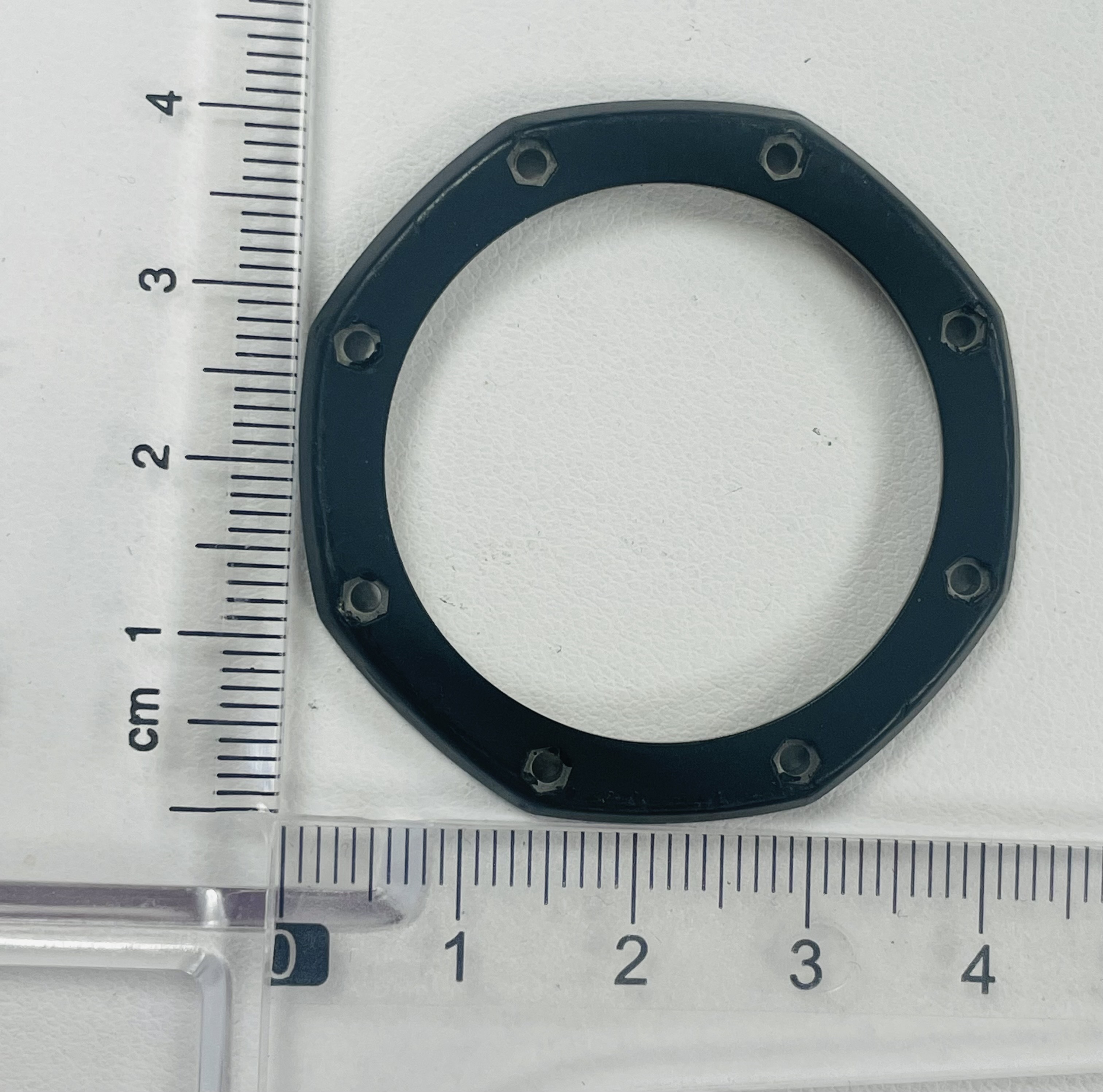 Original rubber clad steel bezel for Audemars Piguet 42mm ref. 25940SK thumbnail 1