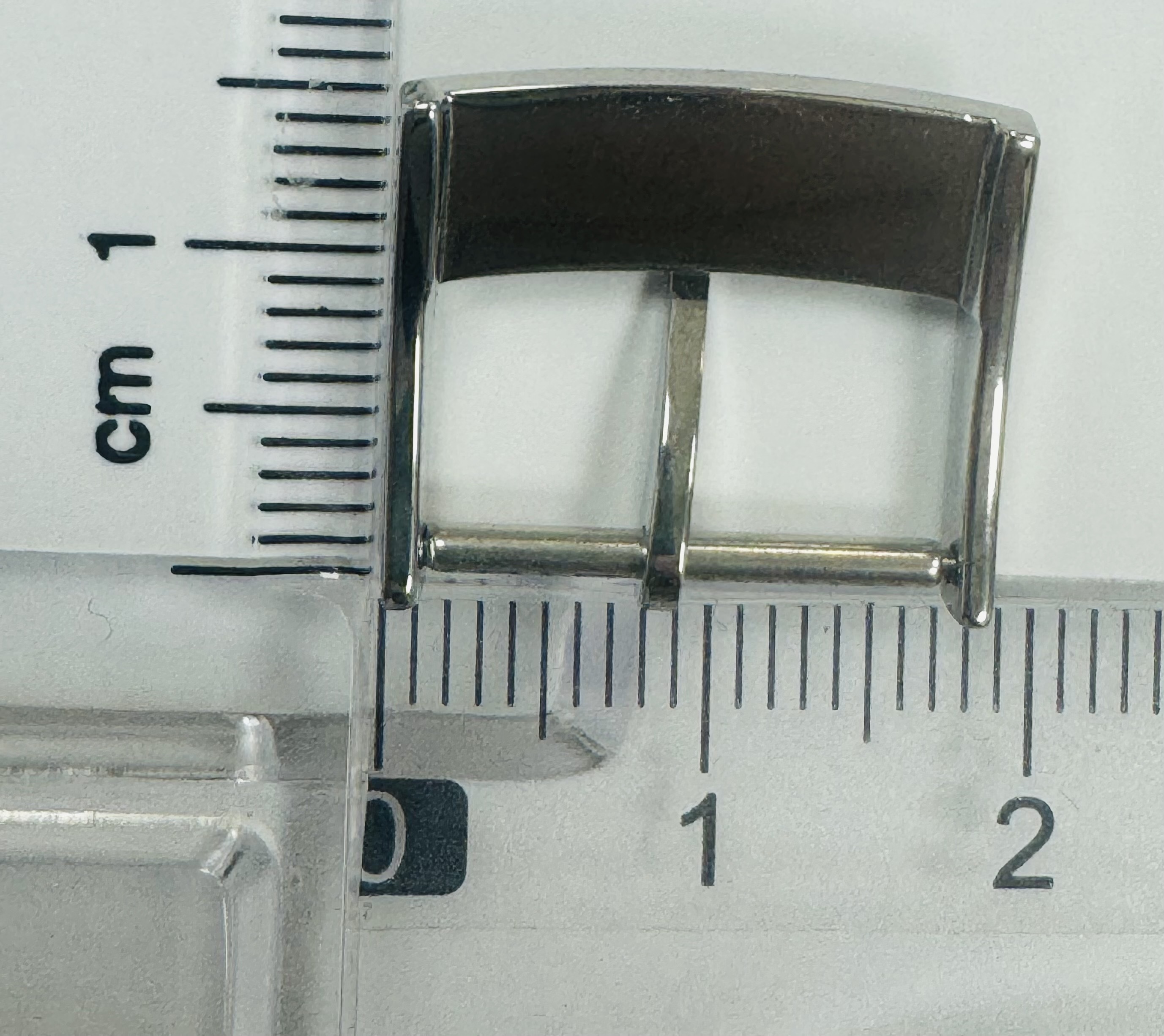 Factory Stainless steel Seiko tang buckle for 16.0 mm strap thumbnail 2