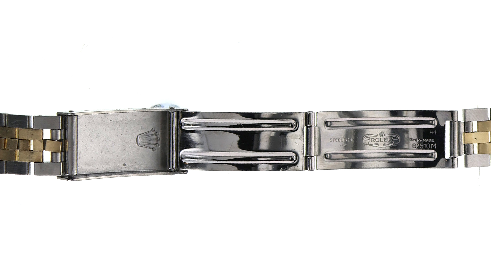 Rebuilt Jubilee Rolex watch band steel and yellow gold for 31mm end link 17.0mm thumbnail 5