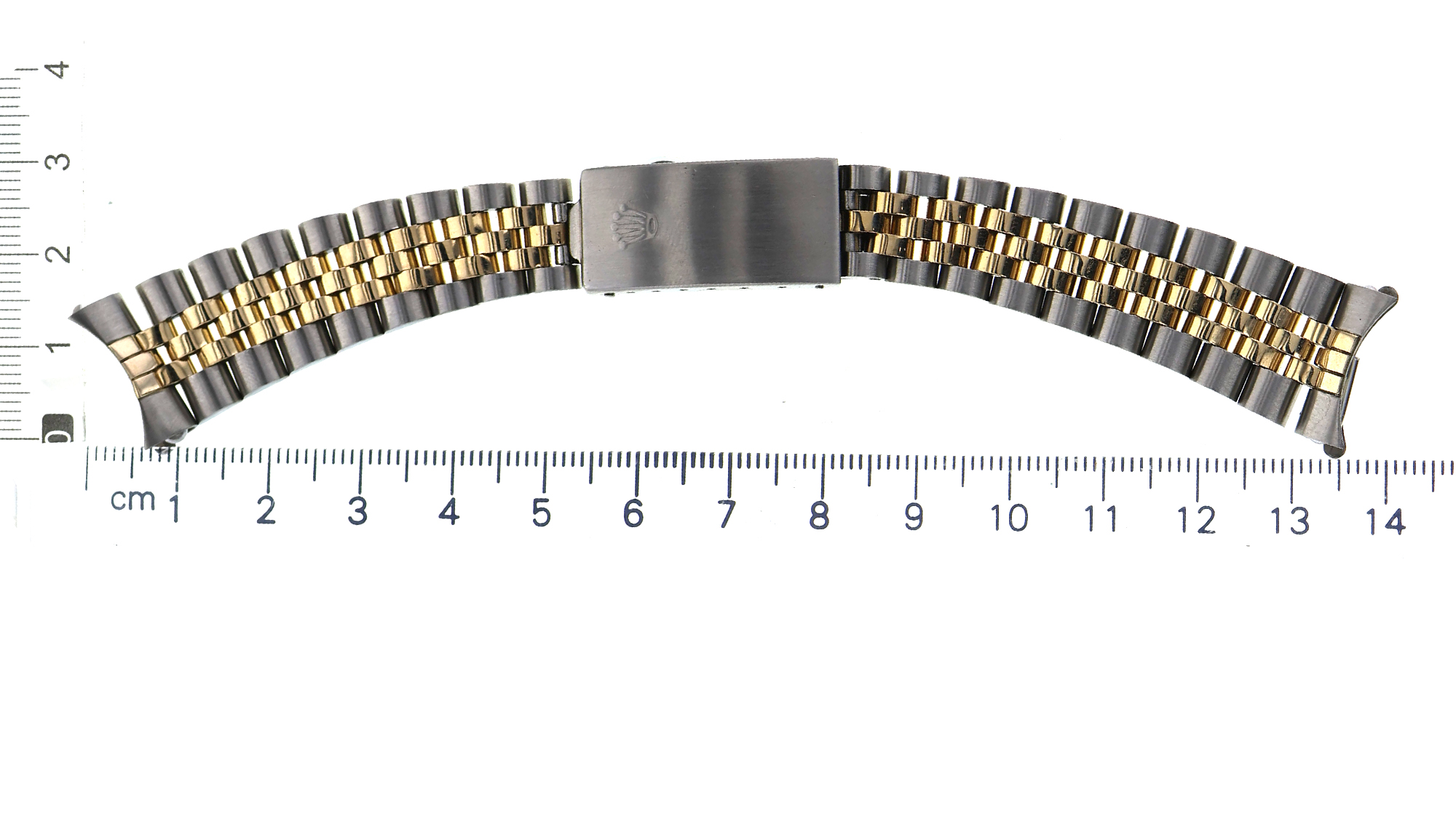 Rebuilt Jubilee Rolex watch band steel and yellow gold for 31mm end link 17.0mm thumbnail 3