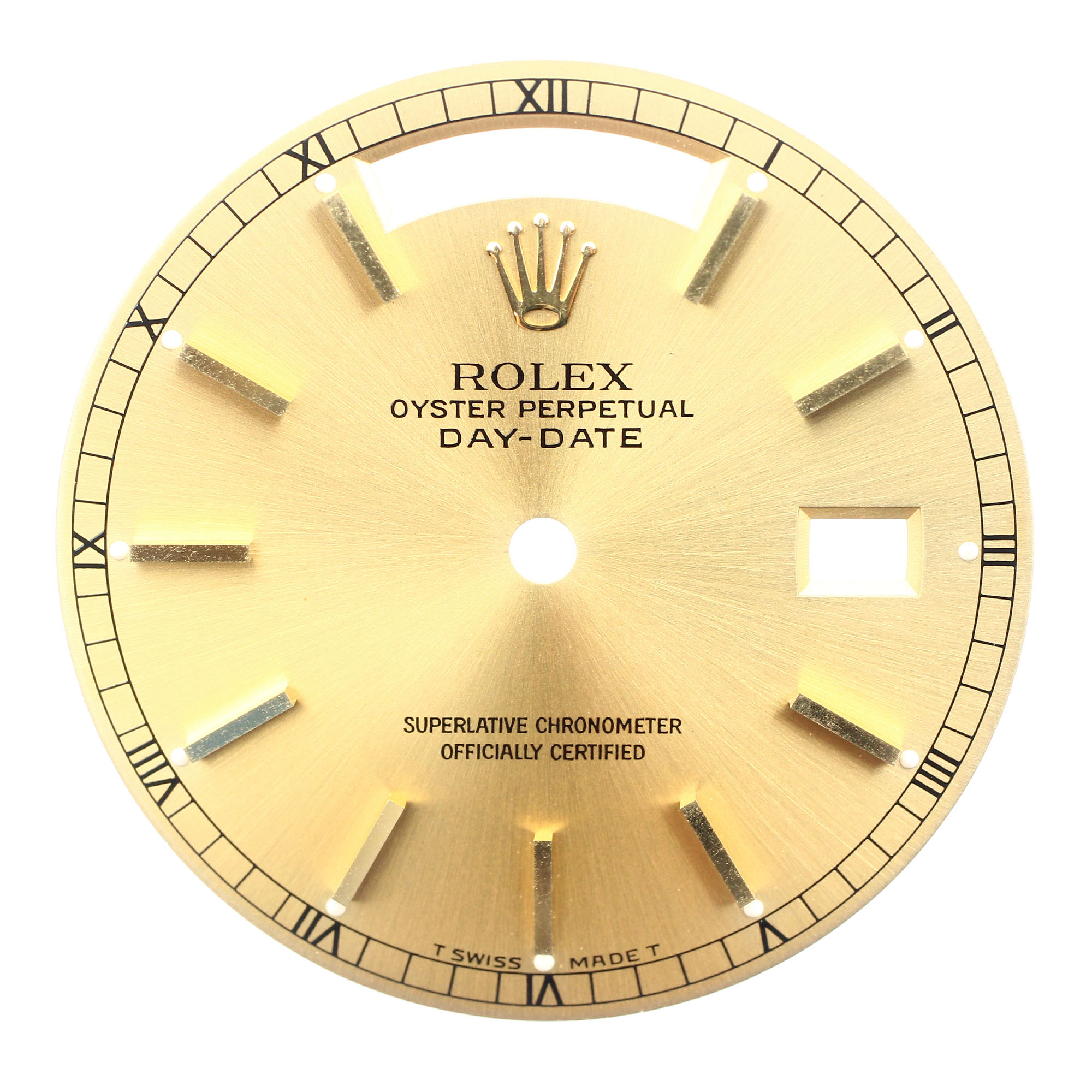 dial 18k Yellow Gold 36 for Rolex thumbnail 1