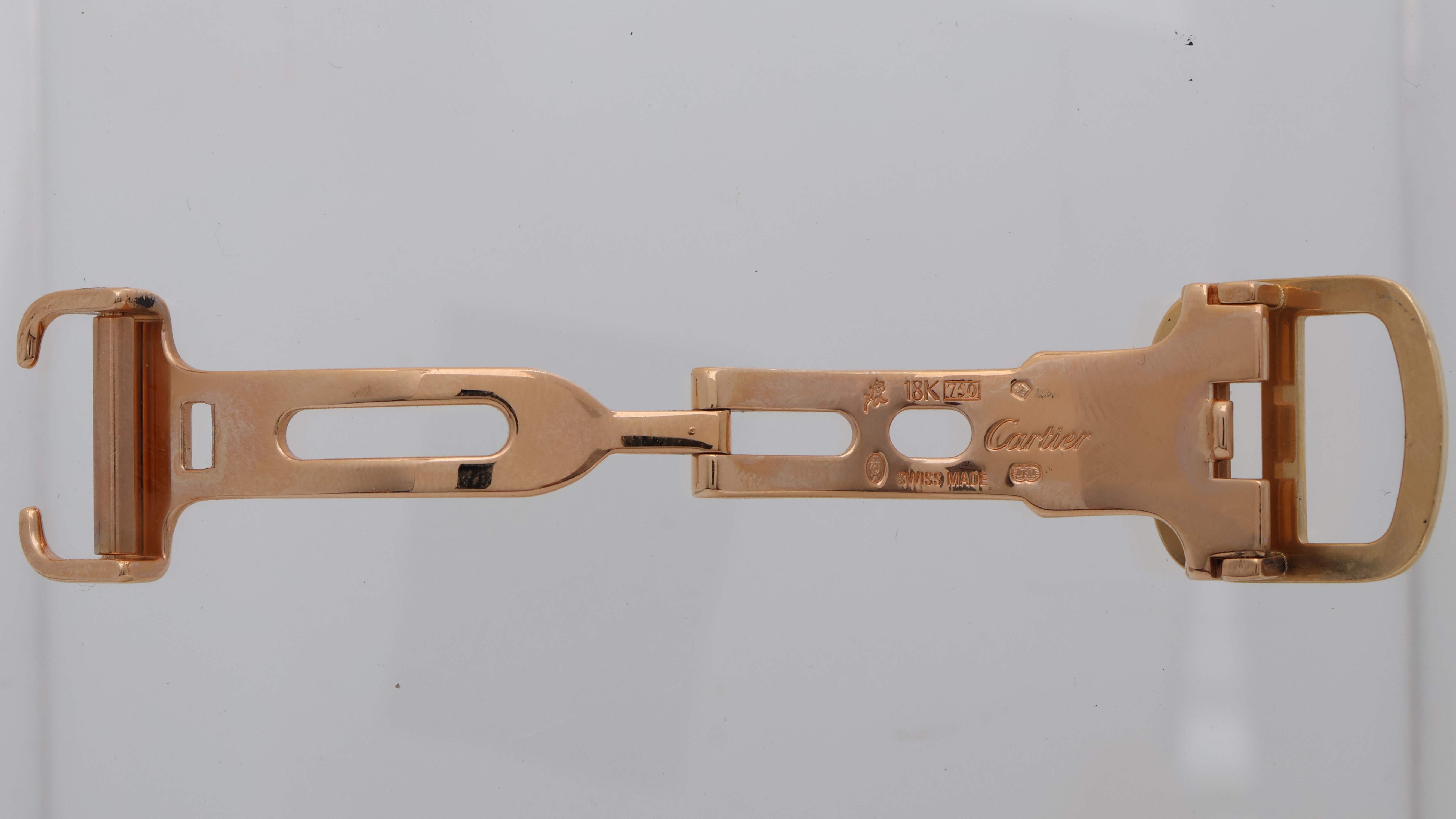 Original 14mm deployment buckle for Cartier thumbnail 3
