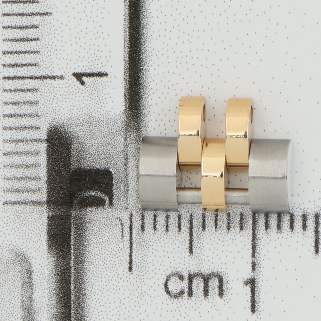 Rolex jubilee link steel & 18k yellow gold solid 12.0mm wide for 28mm thumbnail 2