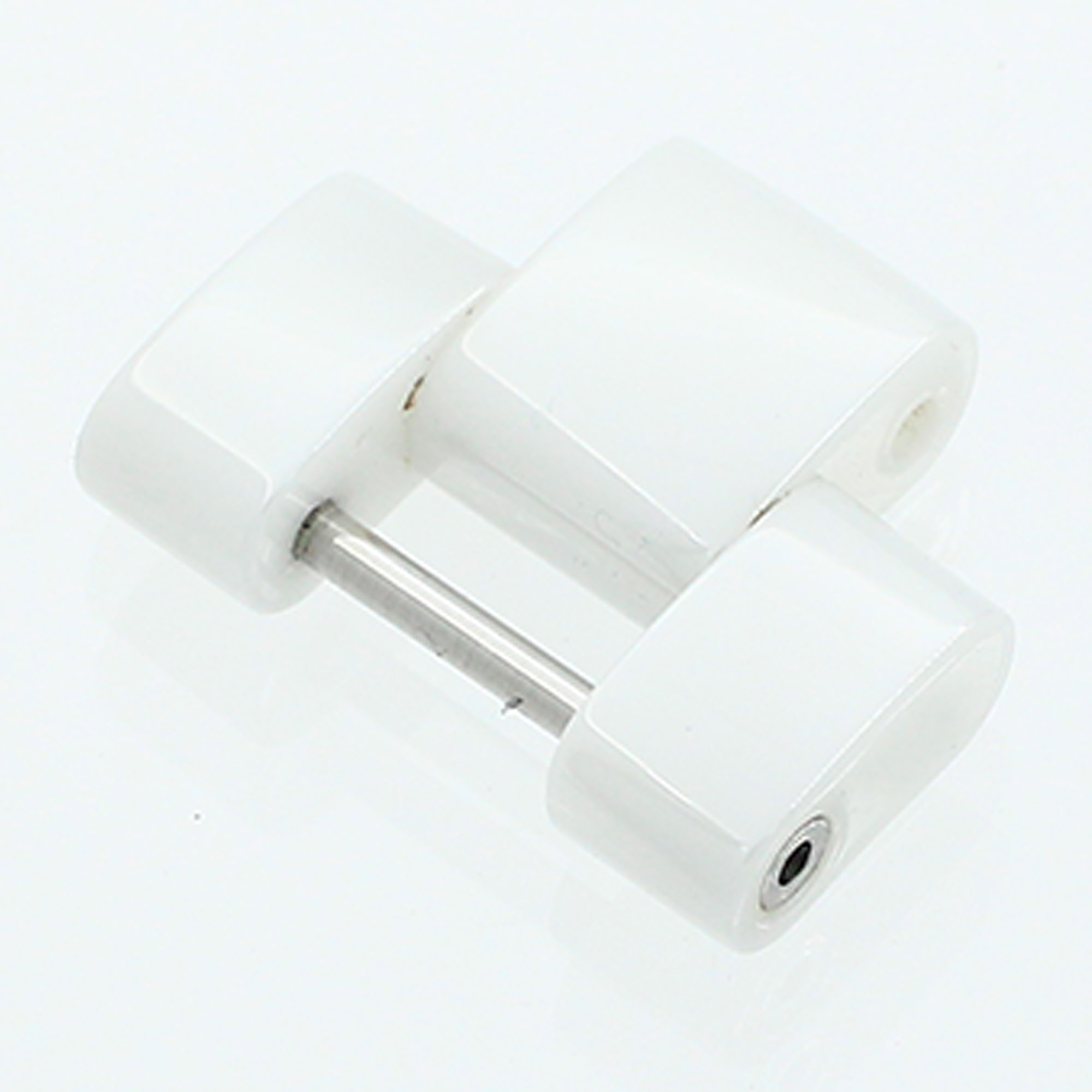 Chanel white ceramic half link 17.0mm wide for J12 38mm thumbnail 1