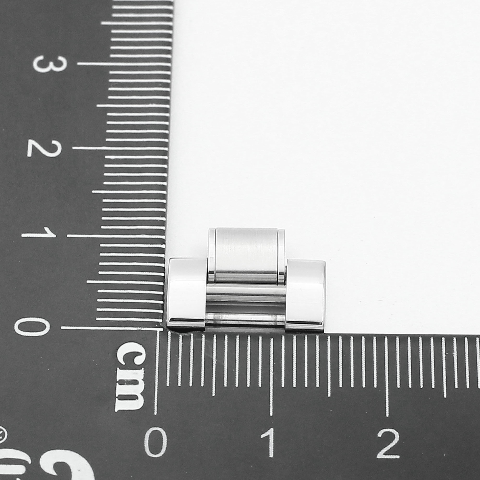 Cartier steel link for Cartier 21 14.0mm wide thumbnail 3