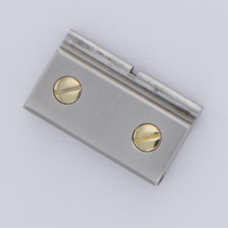 Original Cartier link steel & 18K yellow gold 13.4mm wide for Galbee thumbnail 1