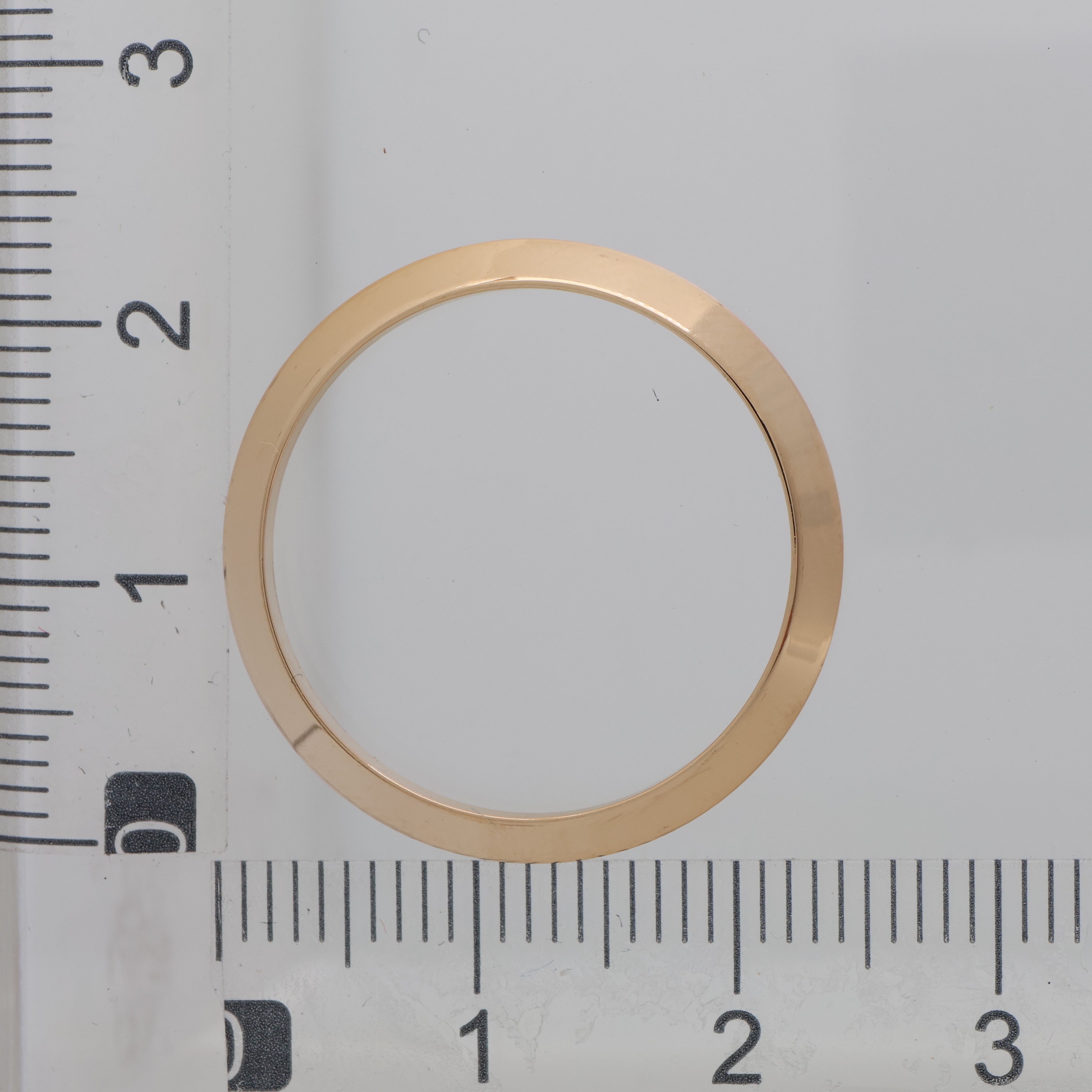 Factory original smooth 18K yellow gold bezel for Rolex 24mm ref. 76163 76183 thumbnail 1