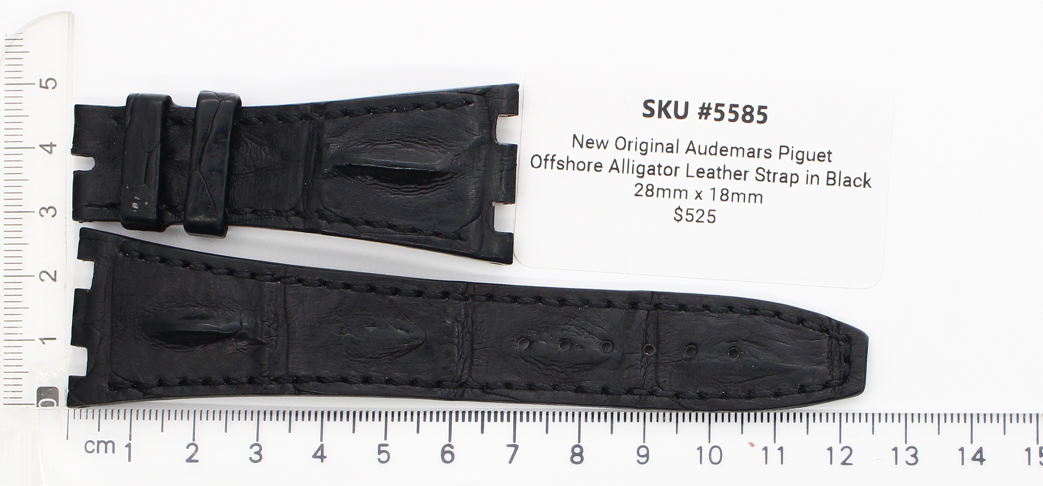Strap for Audemars Piguet Offshore New hornback alligator thumbnail 1