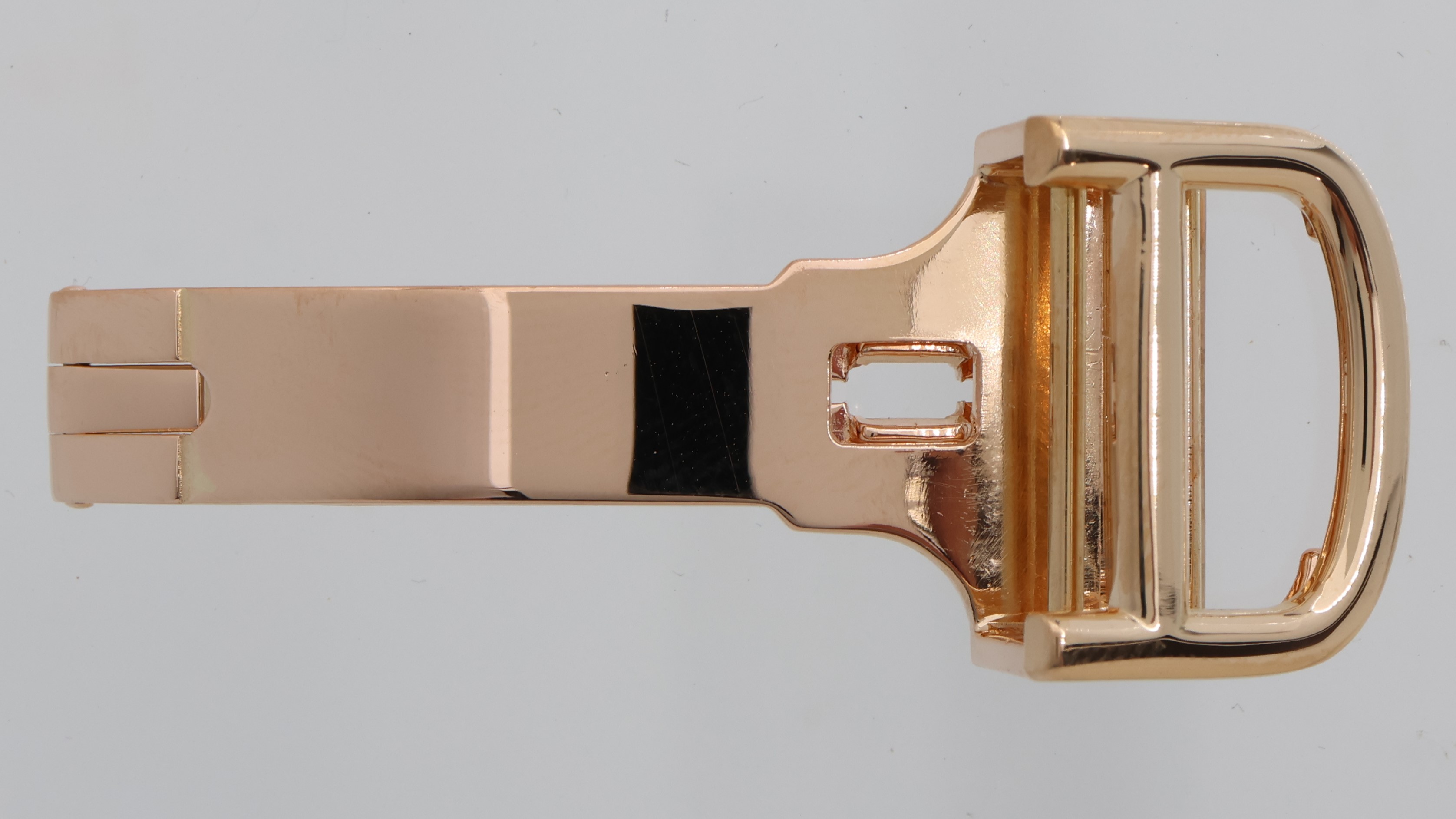 18K yellow gold 16mm deployment buckle for strap thumbnail 1