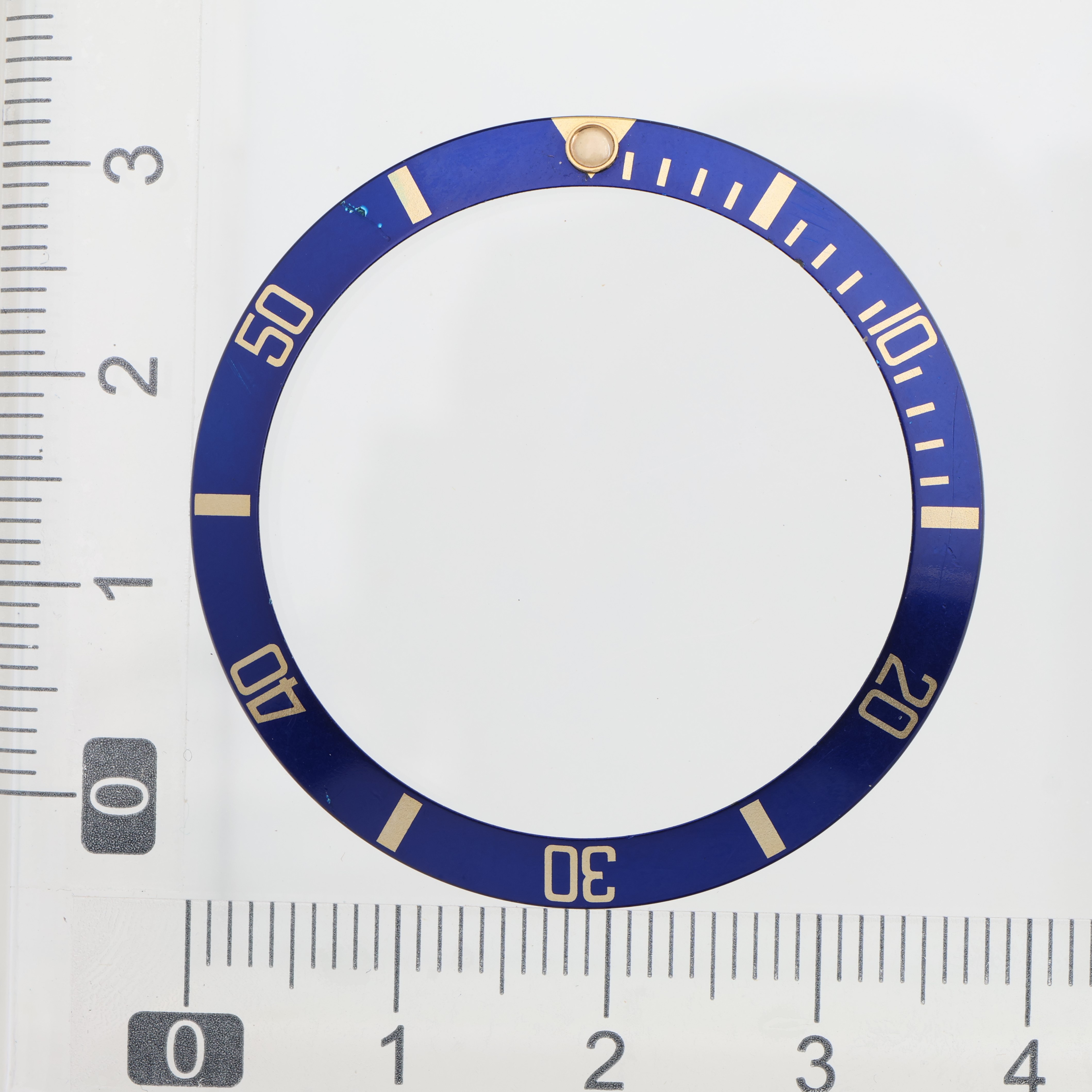 Factory original insert bezel for Rolex Sapphire Submariner 16803 16808 thumbnail 2