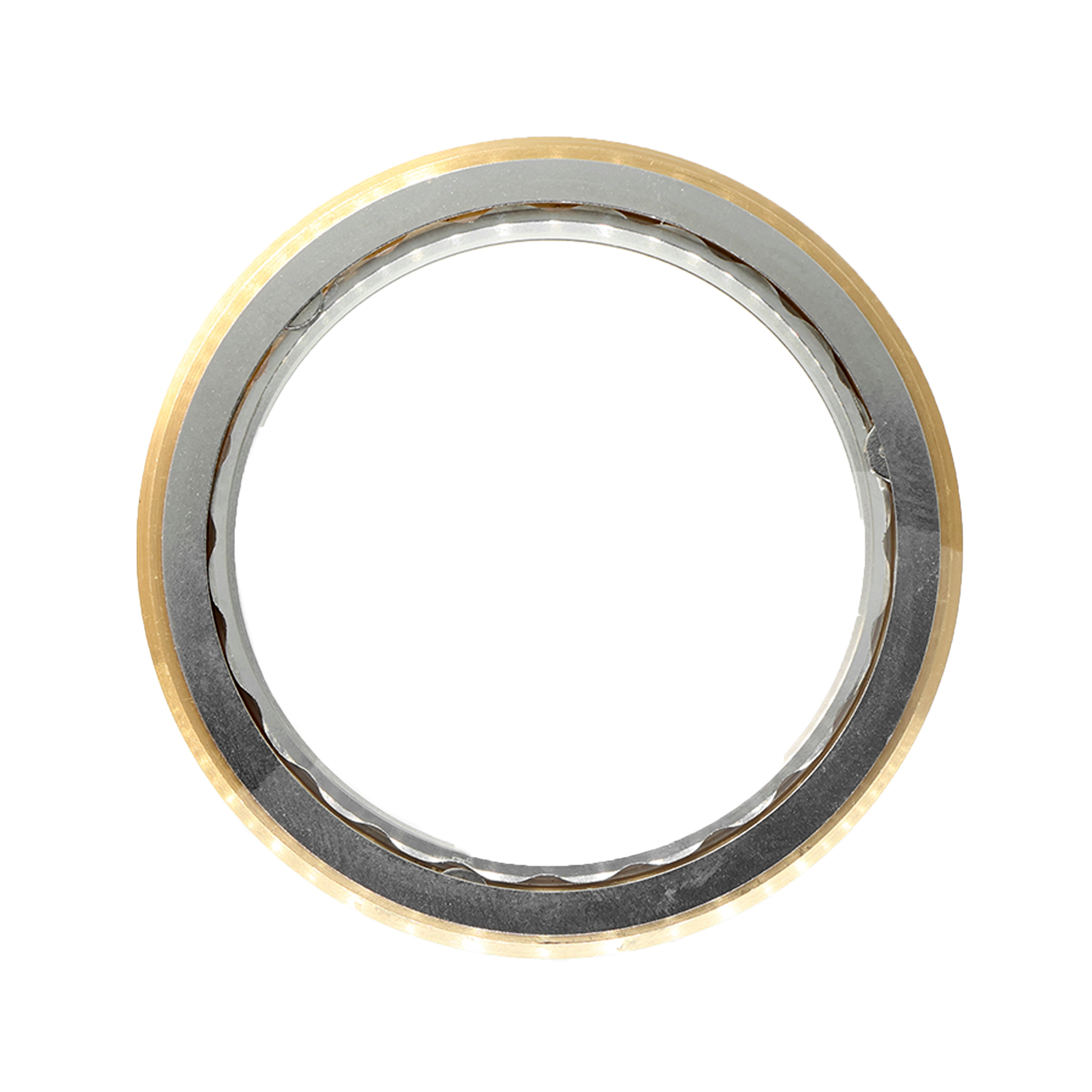 Factory original ceramic 18K yellow gold bezel for Rolex GMT 40mm thumbnail 3