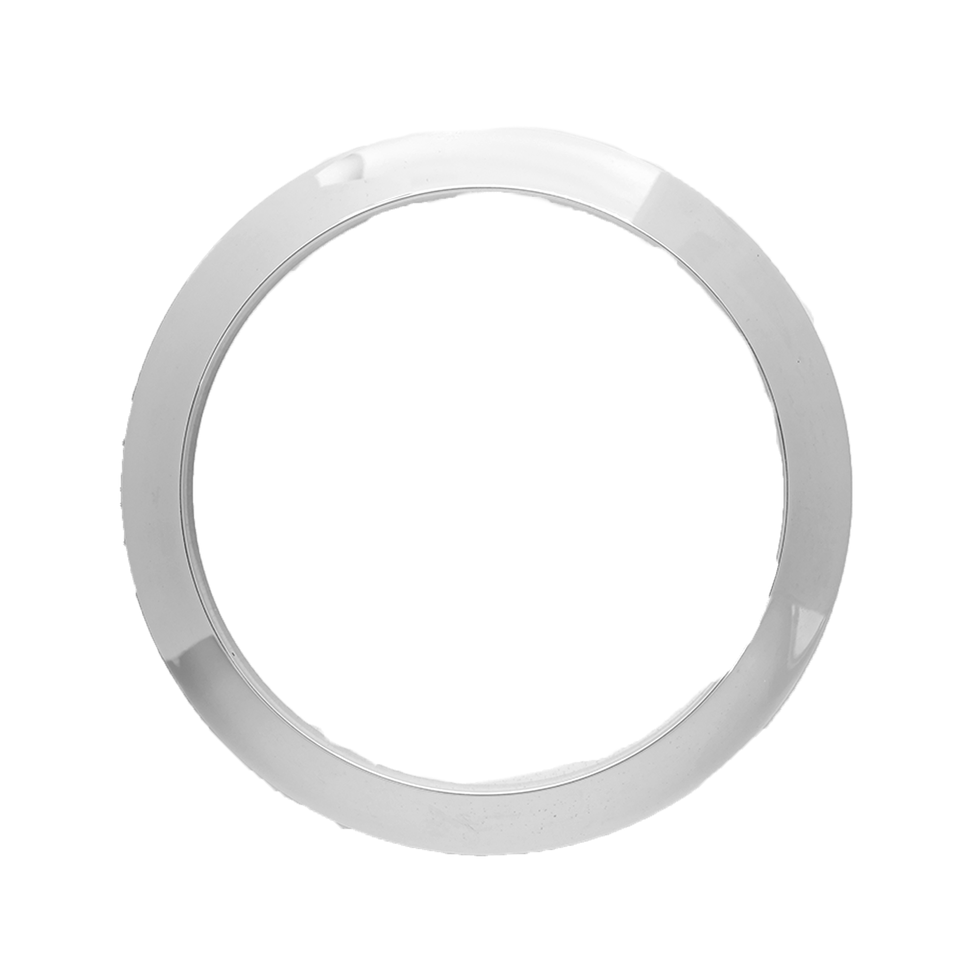 Factory original 18K white gold bezel for Cartier Pasha 35 mm thumbnail 1
