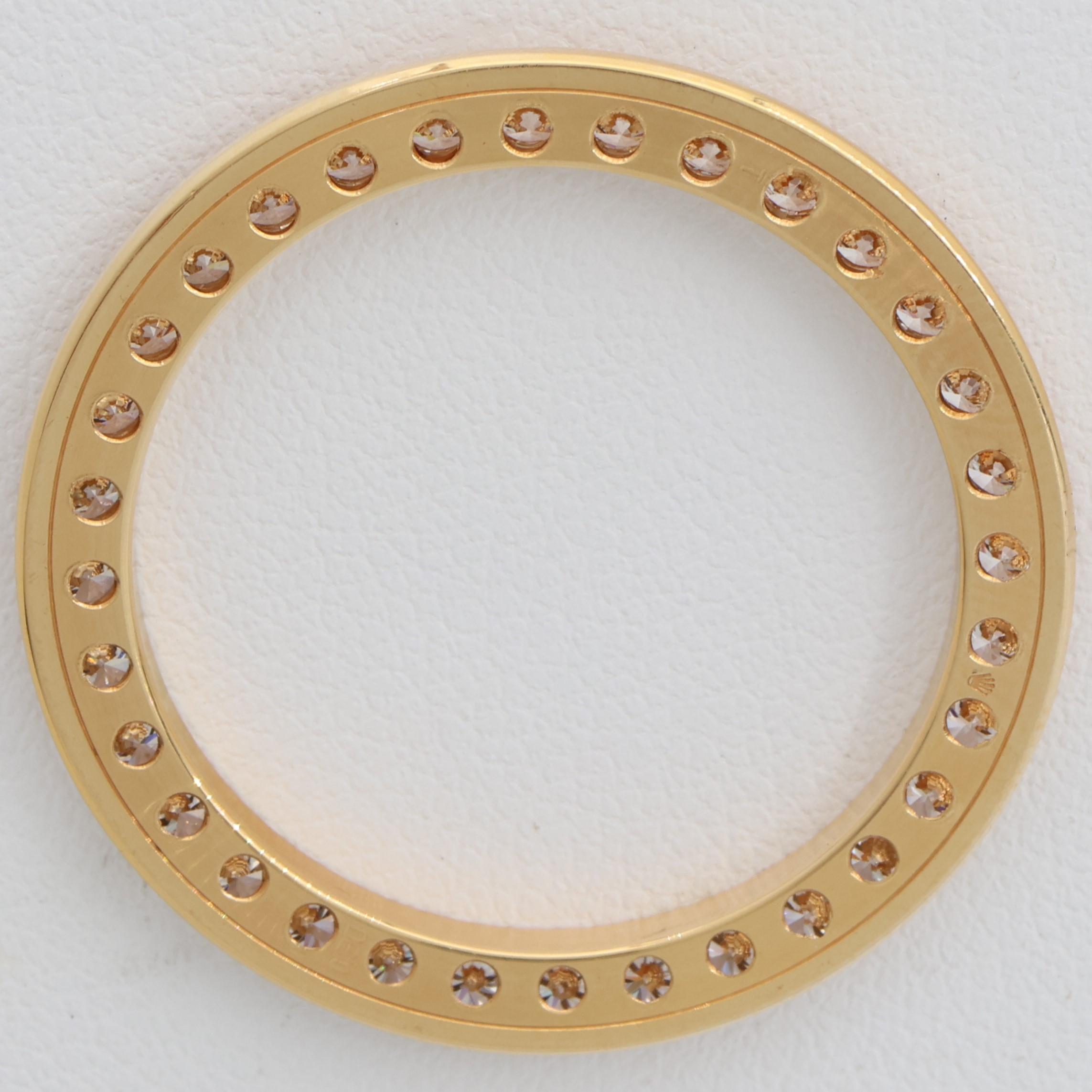 Factory original 1.50 ct. 32 diamonds bezel for Rolex Pearlmaster 29mm thumbnail 2