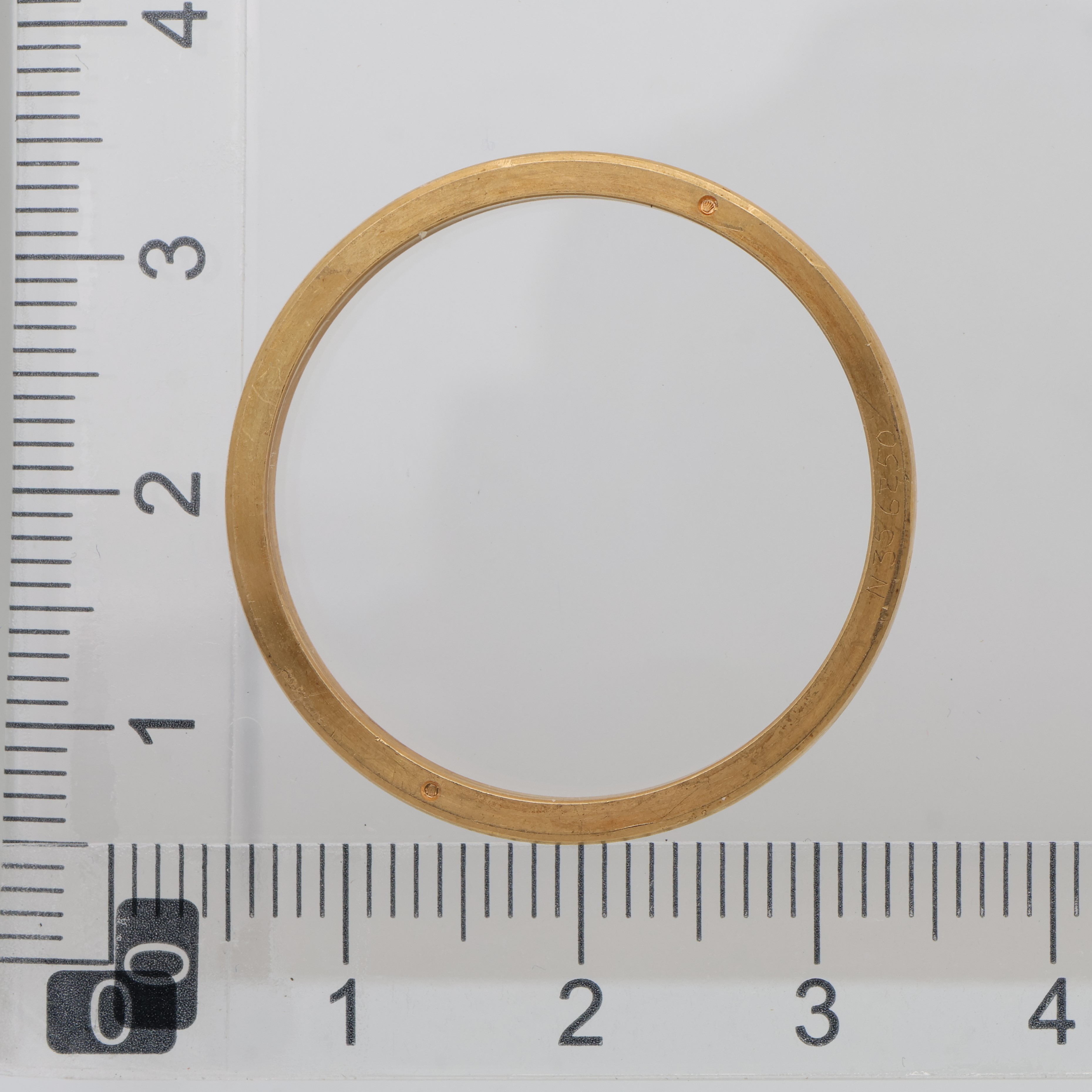 Original factory fluted Rolex bezel for midsize 31mm 18K yellow gold thumbnail 4