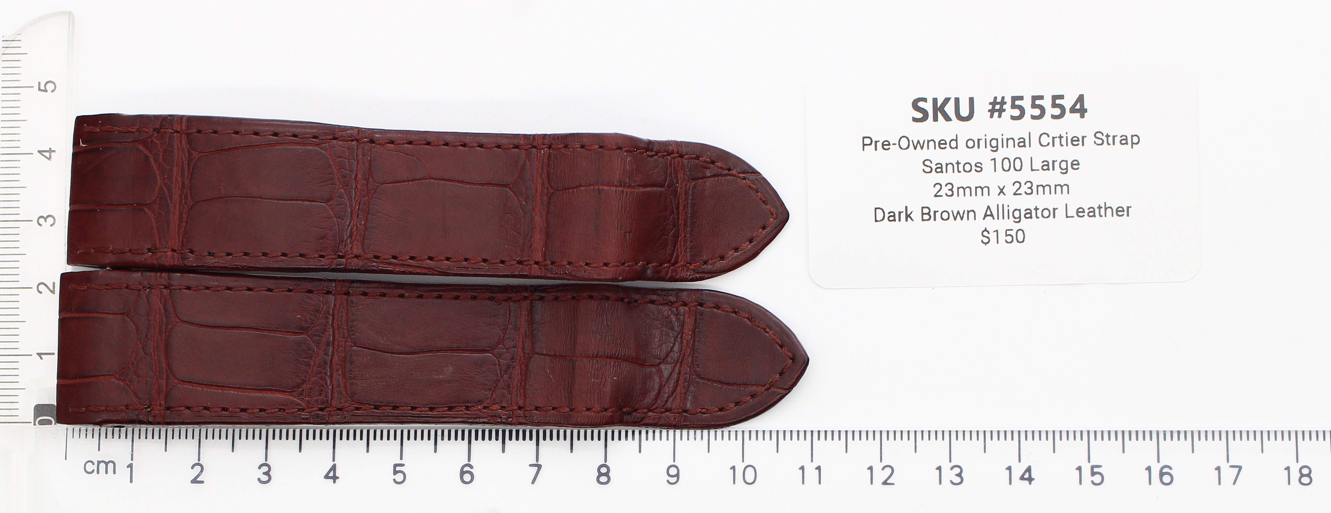 Strap for Cartier Santos 100 Large Pre-owned thumbnail 1