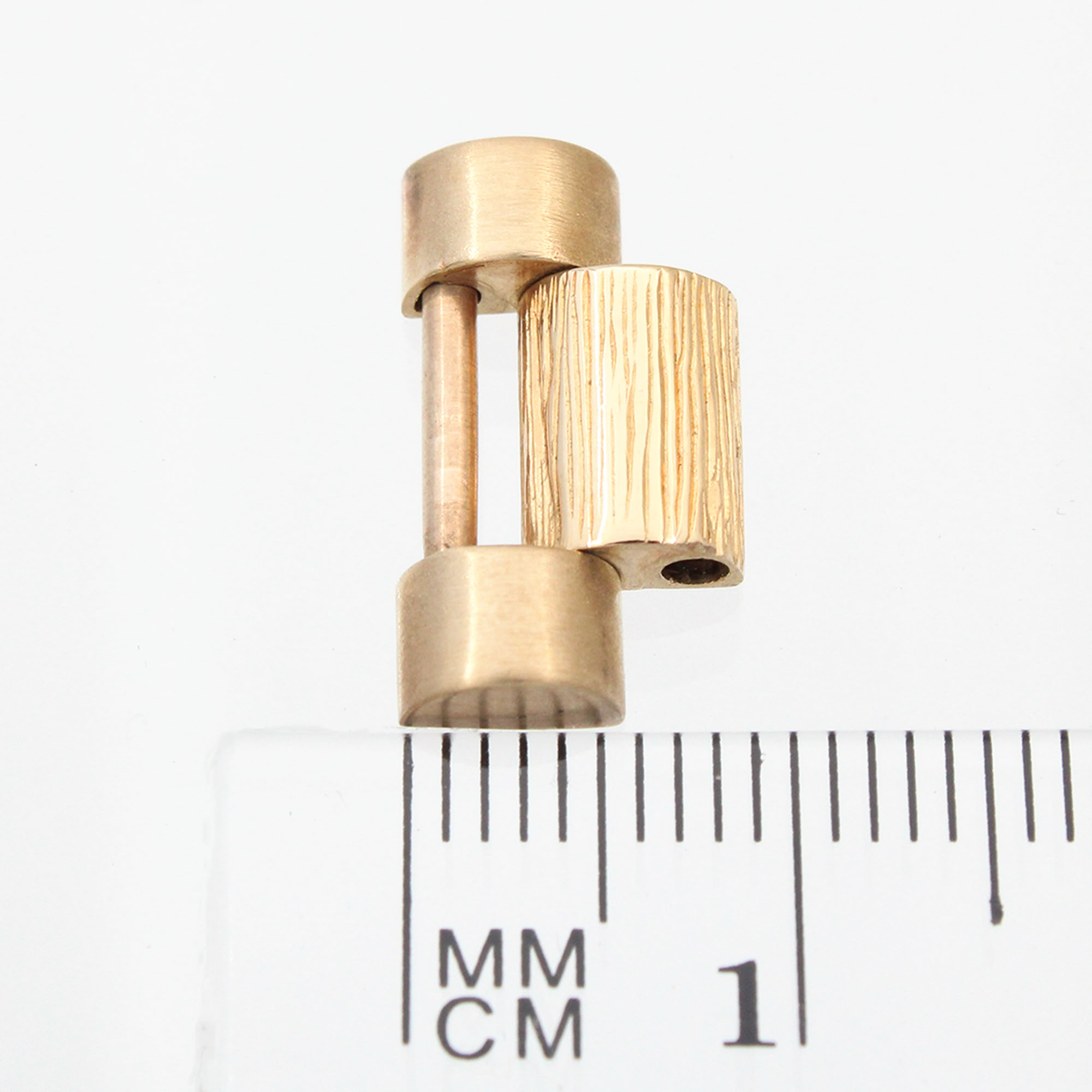 Rolex Presidential Hollow bark finish link 18K yellow gold 16.1mm for 36mm watch thumbnail 2