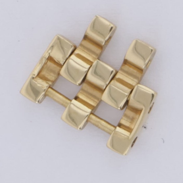 Cartier solid 18k yellow gold link 12.6mm wide Panthere thumbnail 3