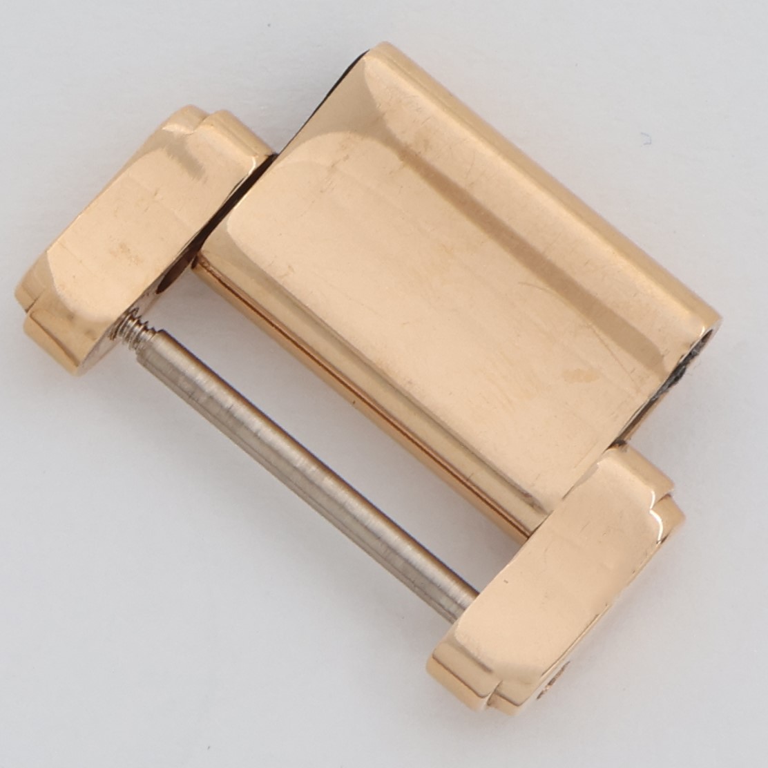 Patek Philippe factory original 18K rose/pink gold link 18.8mm wide for Twenty 4 ref. 4809/11R thumbnail 3