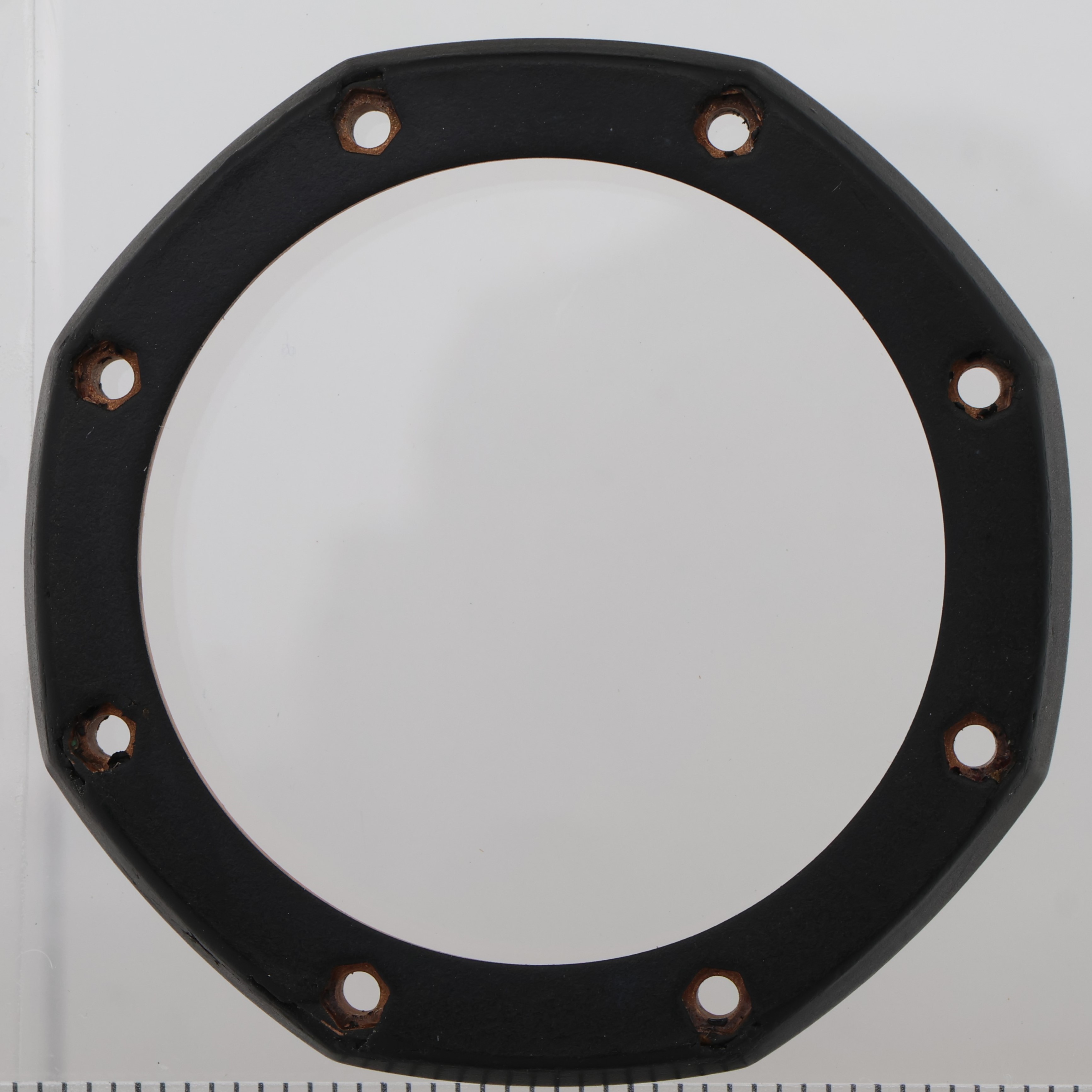Factory original 42mm rose pink gold rubber clad bezel for Audemars Piguet thumbnail 1