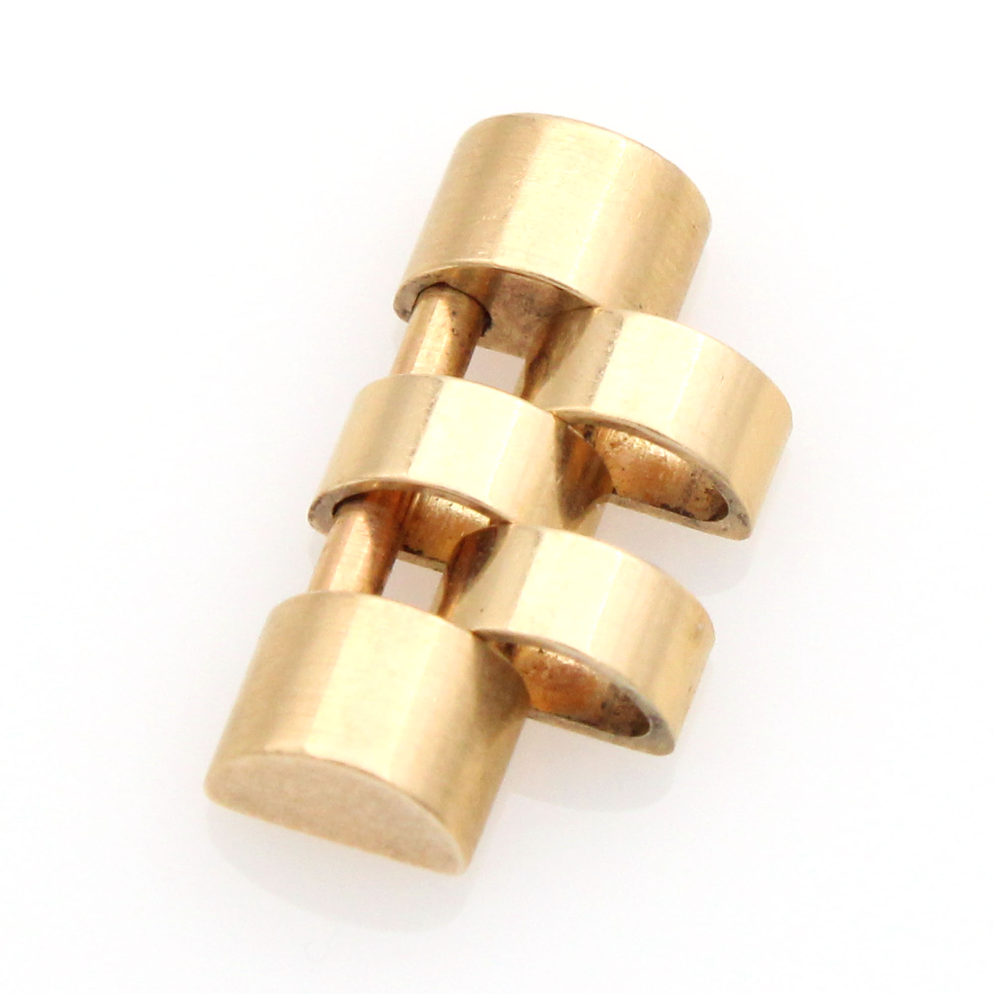 Rolex link jubilee steel & 18K yellow gold hollow 14.2mm wide for 31mm thumbnail 1