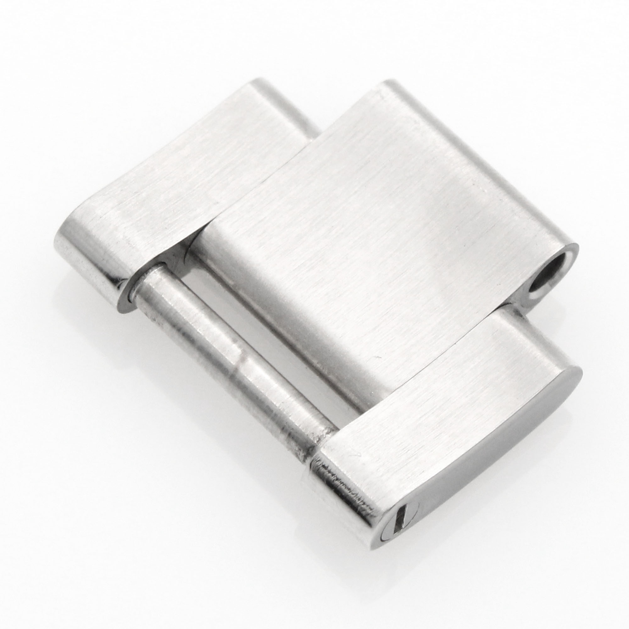 Factory original Rolex oyster 18k white gold link 16.2mm wide thumbnail 3