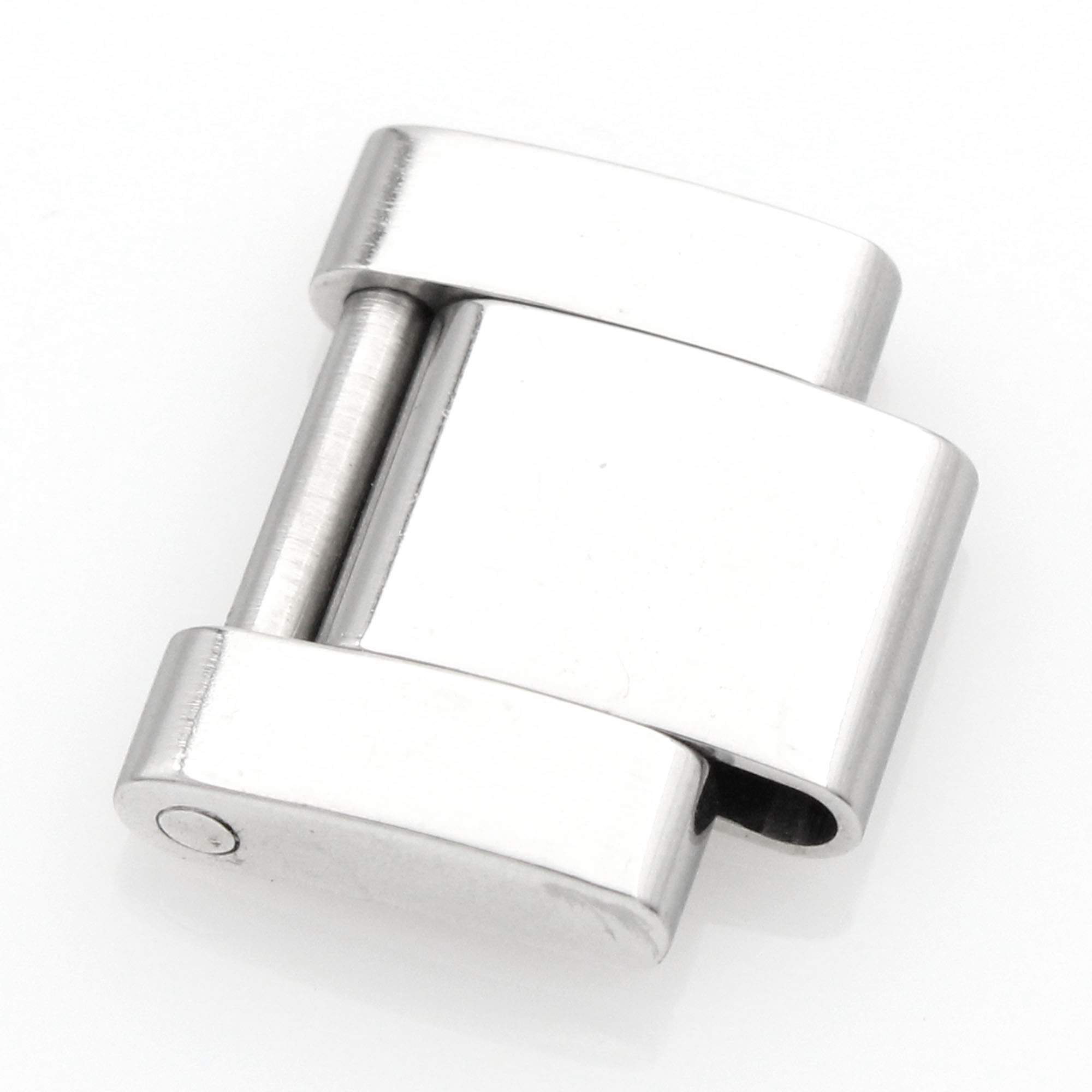 Rolex oyster hollow stainless steel link 14.0mm wide for 31mm midsize watch thumbnail 1