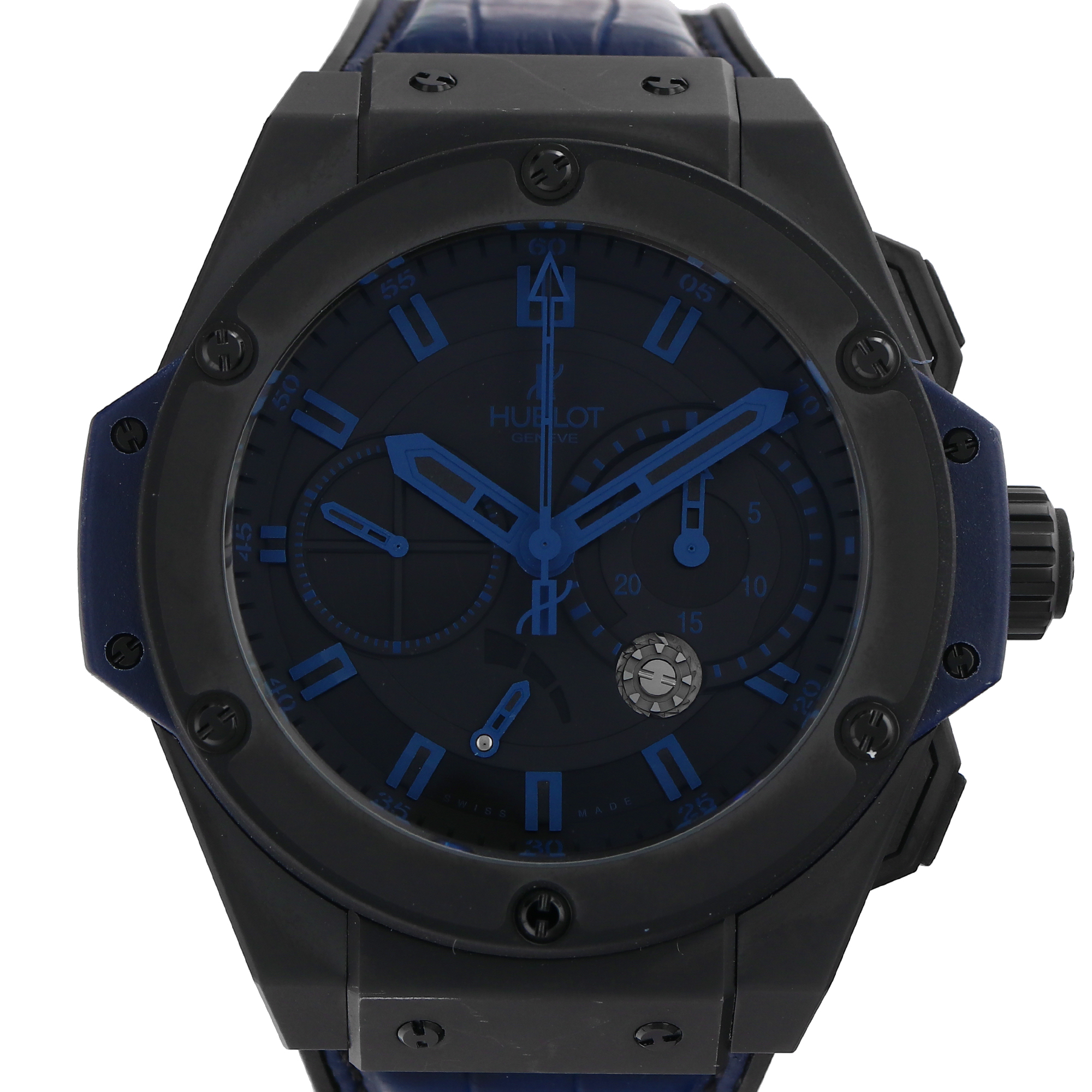 Hublot King Power 709.CI.1190.GR.ABB10 Vendome Black Blue thumbnail 1