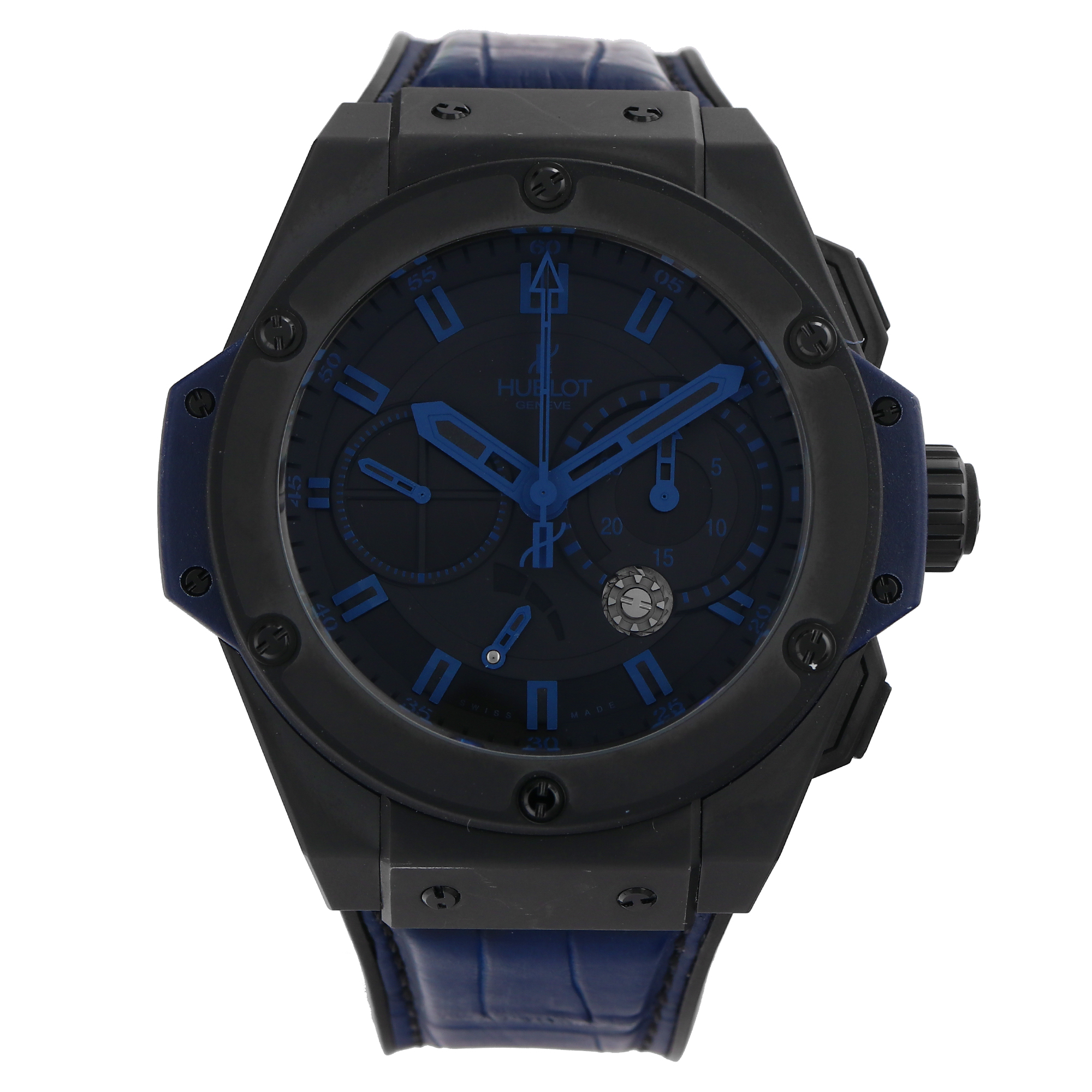 Hublot King Power 709.CI.1190.GR.ABB10 Vendome Black Blue thumbnail 2