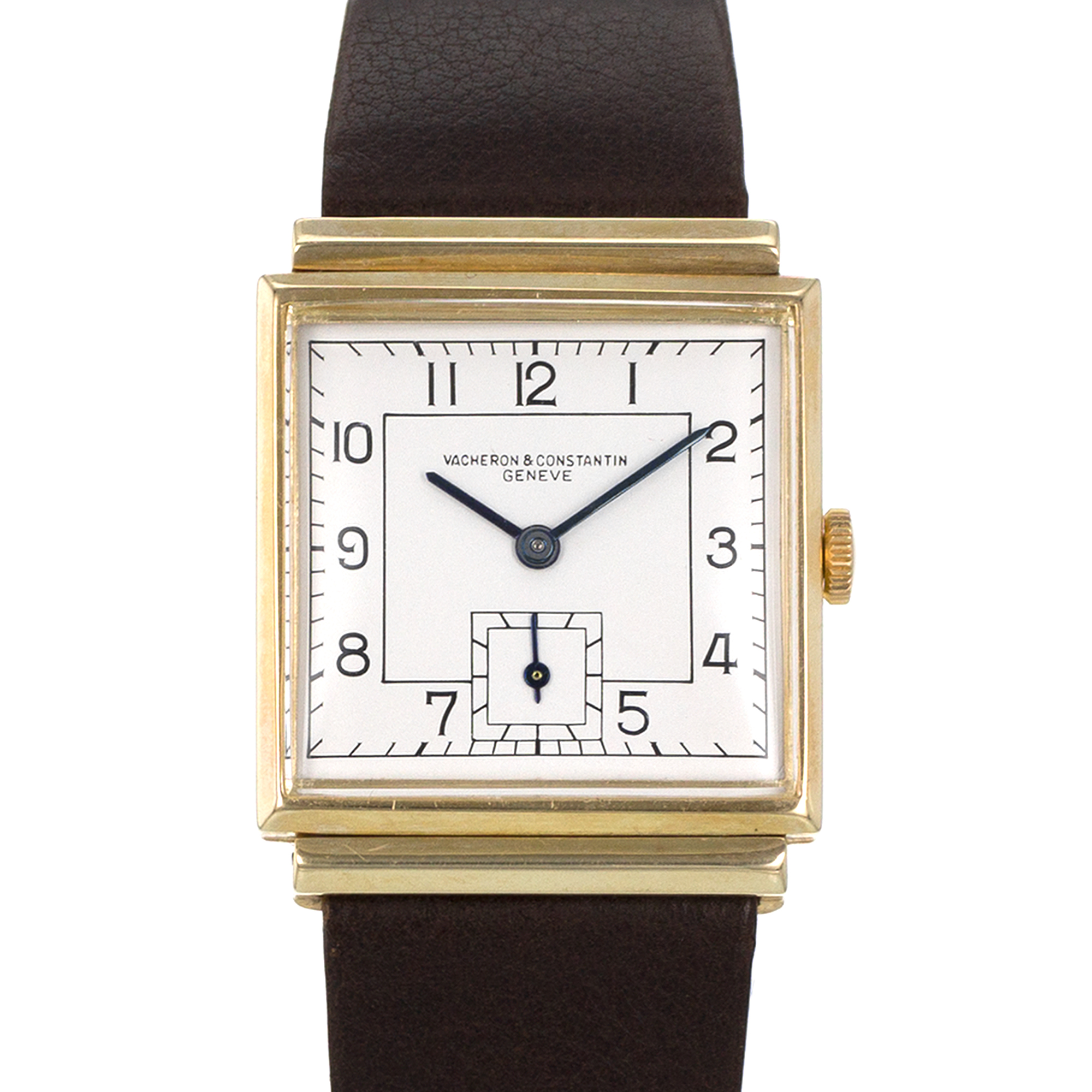 Vacheron Constantin Vintage Vintage Hooded Yellow Gold Manual Wind Mens Watch thumbnail 1