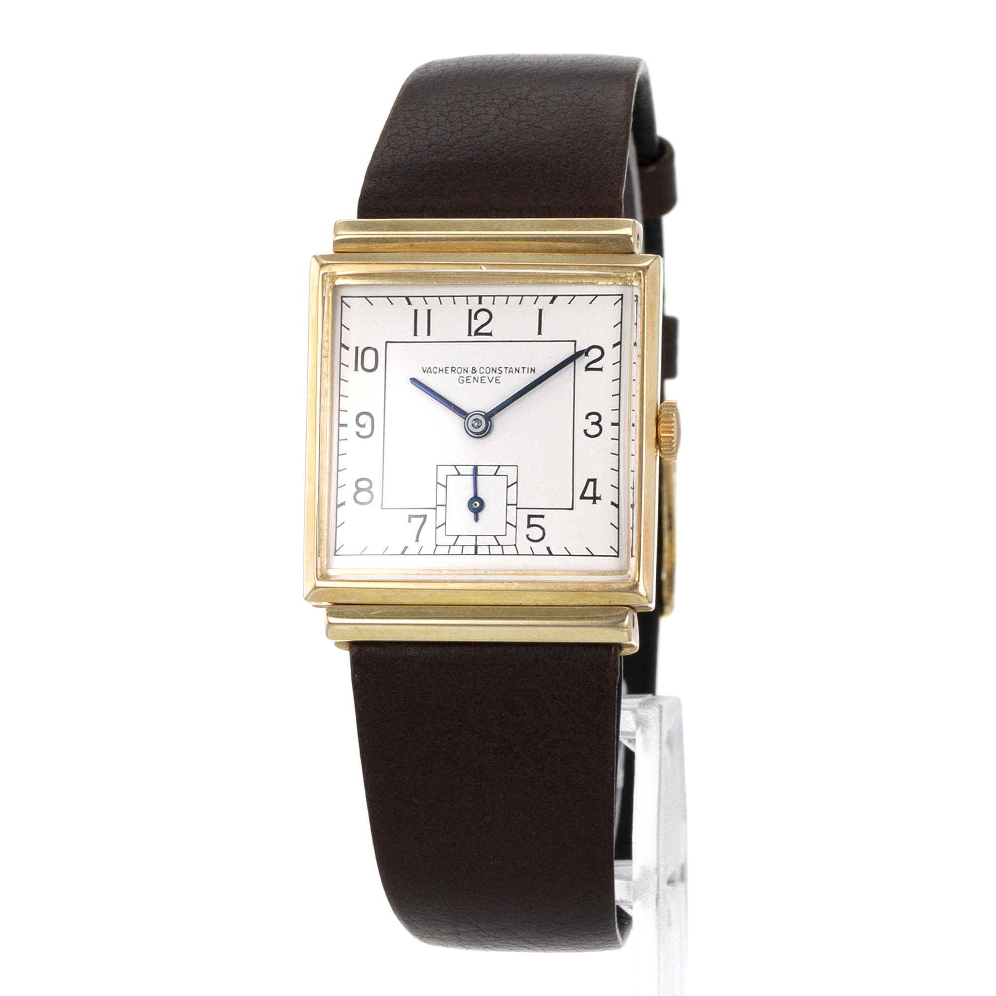 Vacheron Constantin Vintage Vintage Hooded Yellow Gold Manual Wind Mens Watch thumbnail 3