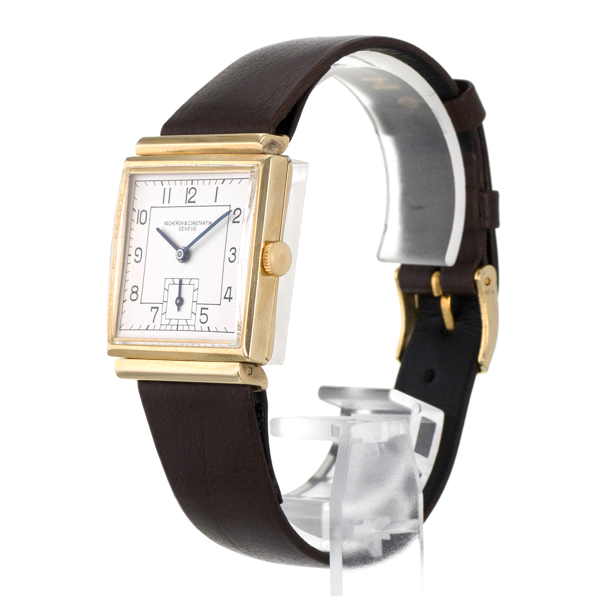 Vacheron Constantin Vintage Vintage Hooded Yellow Gold Manual Wind Mens Watch thumbnail 4