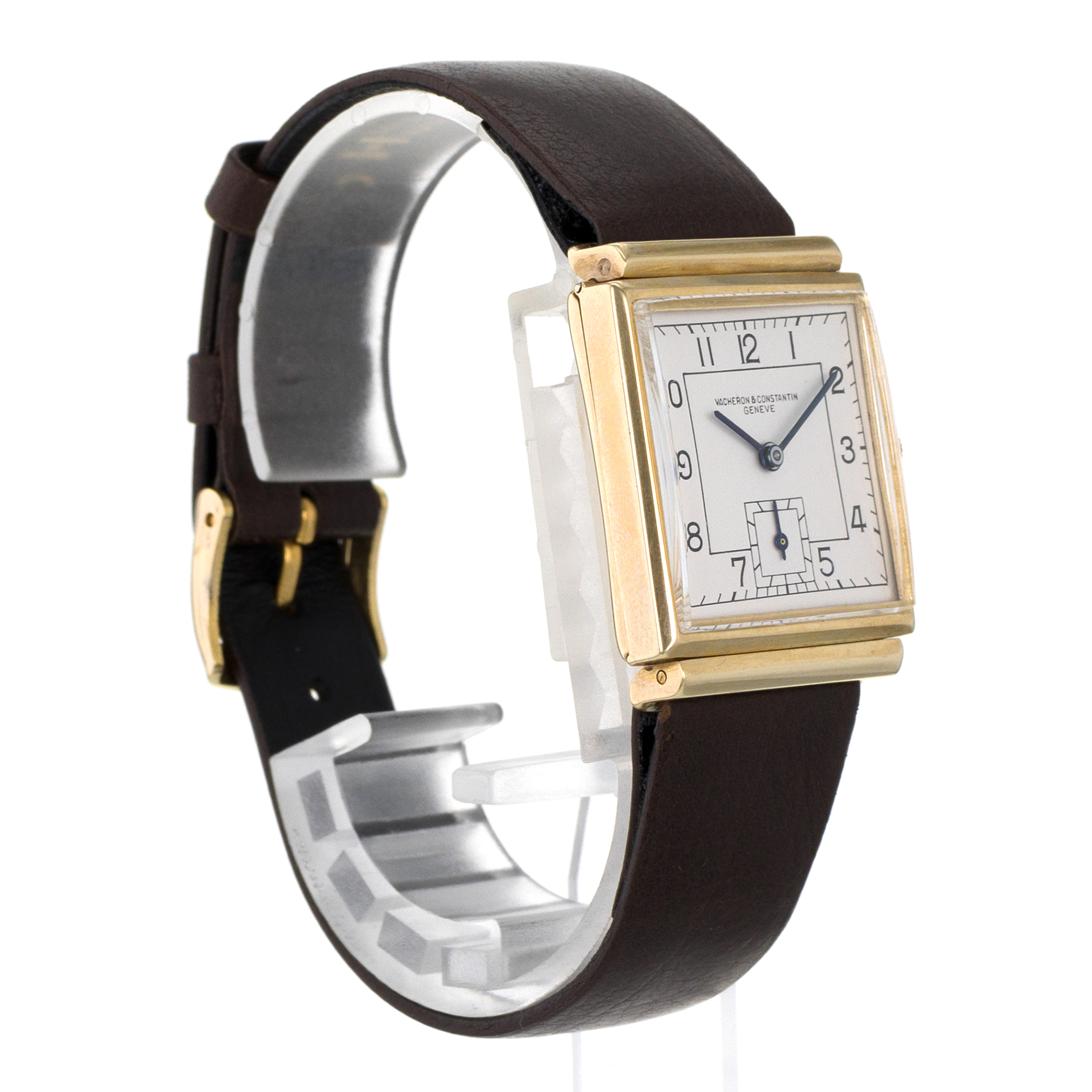 Vacheron Constantin Vintage Vintage Hooded Yellow Gold Manual Wind Mens Watch thumbnail 7